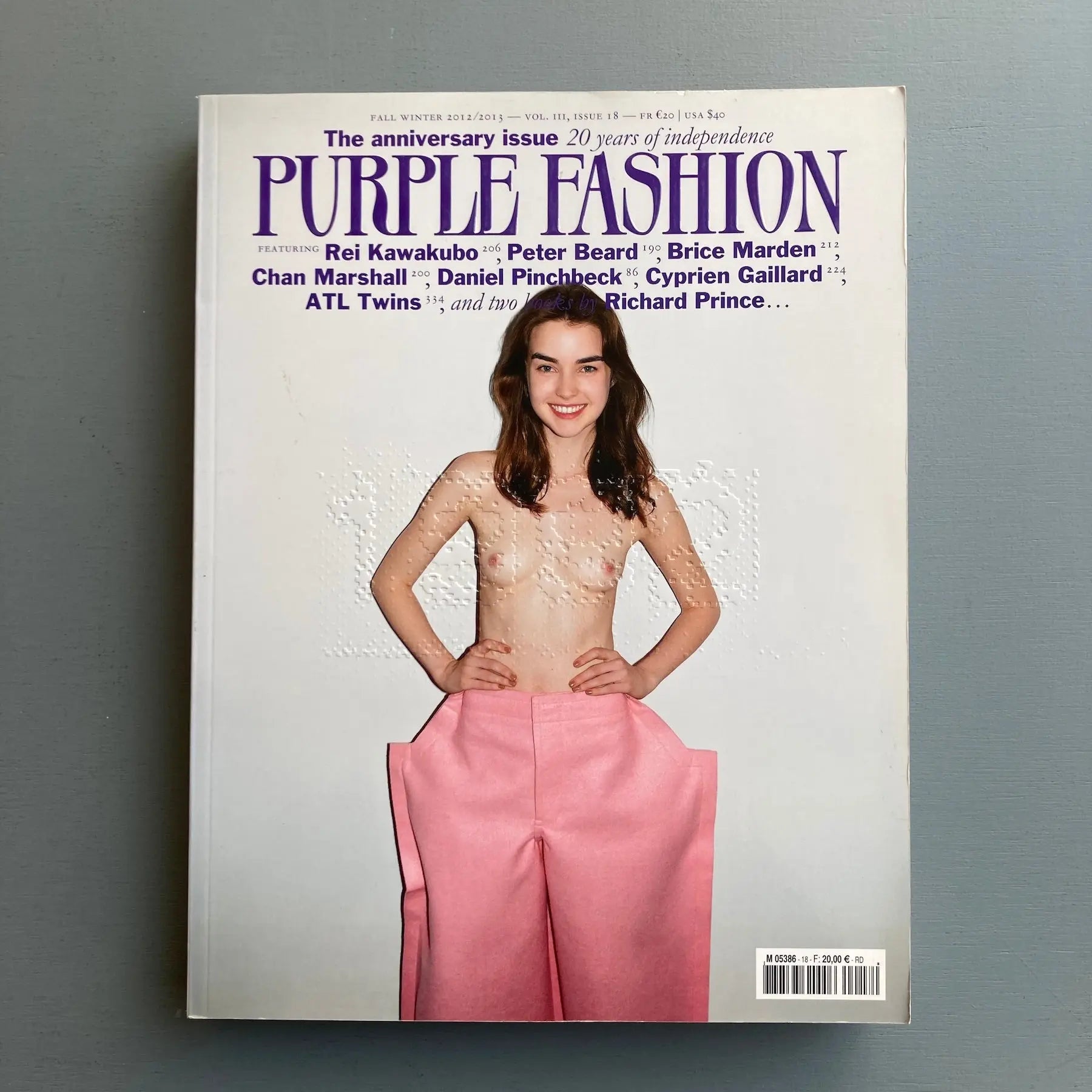 Purple Fashion Magazine - Fall Winter 2012/2013 - Vollume III, Issue -  Saint-Martin Bookshop