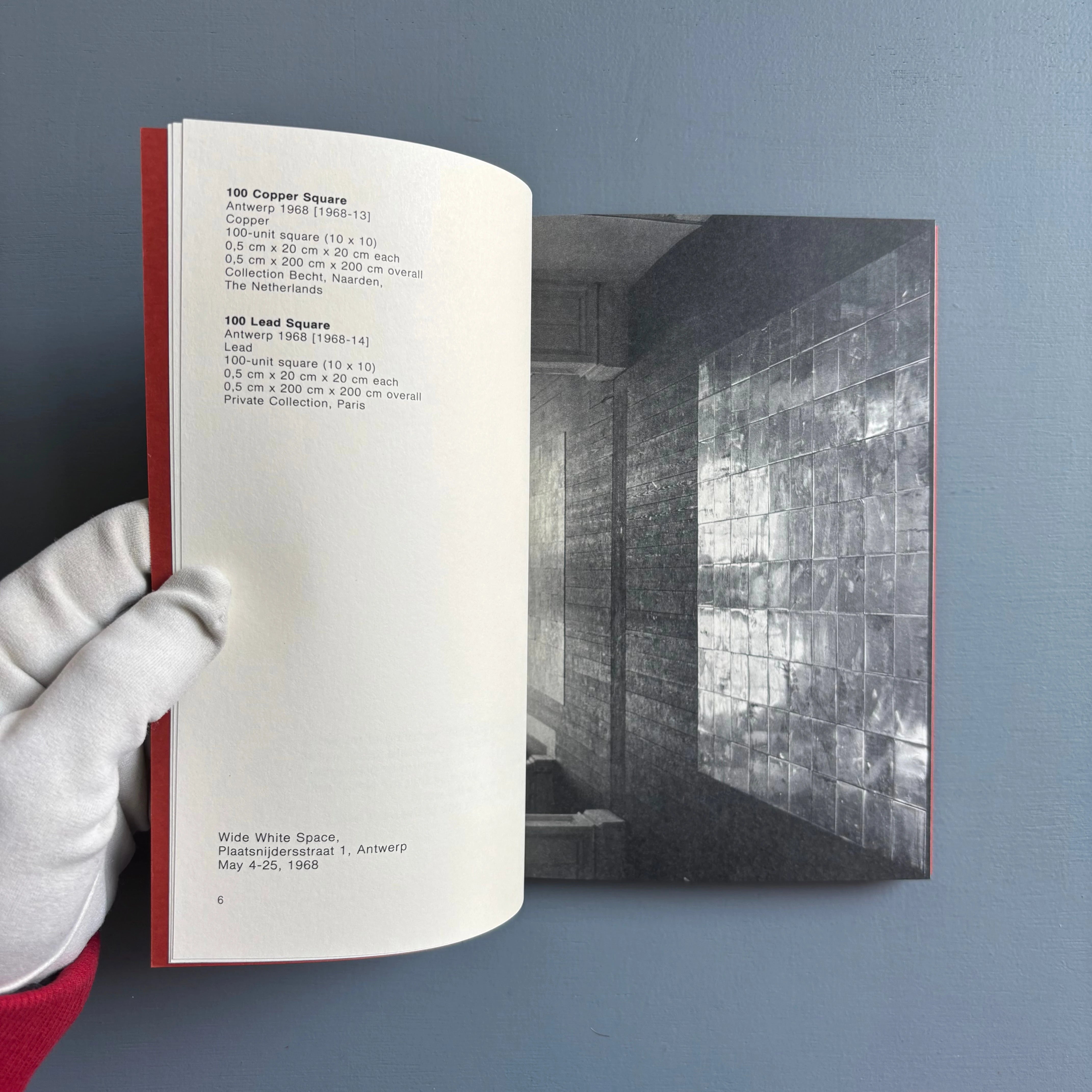アート・デザイン・音楽 CARL ANDRE / WORKS IN BELGIUM Carl Andre – Works in Belgium - Imschoot 1993 - Saint-Martin Bookshop