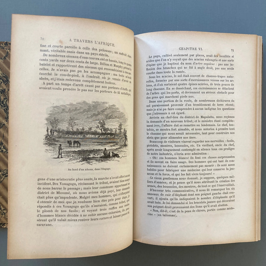 Ct V.L. Cameron - A travers l'Afrique - Hachette 1881 Saint-Martin Bookshop