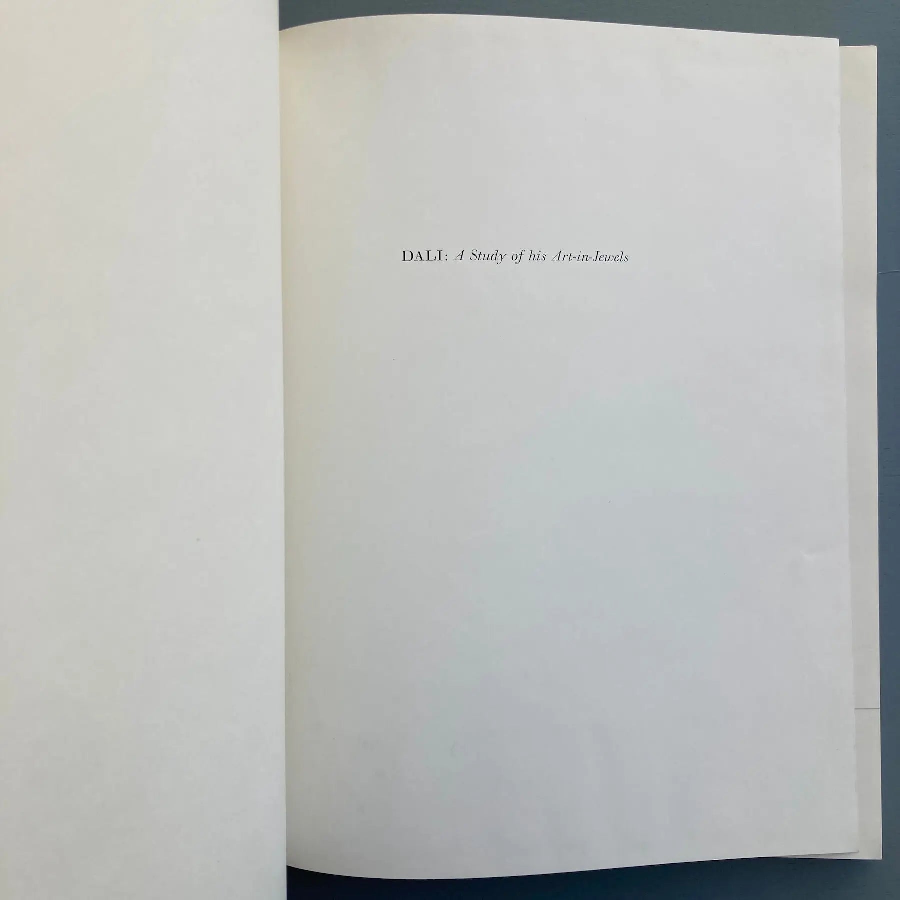 Dali: a study of his art-in-jewels - The Owen Cheatham Foundation