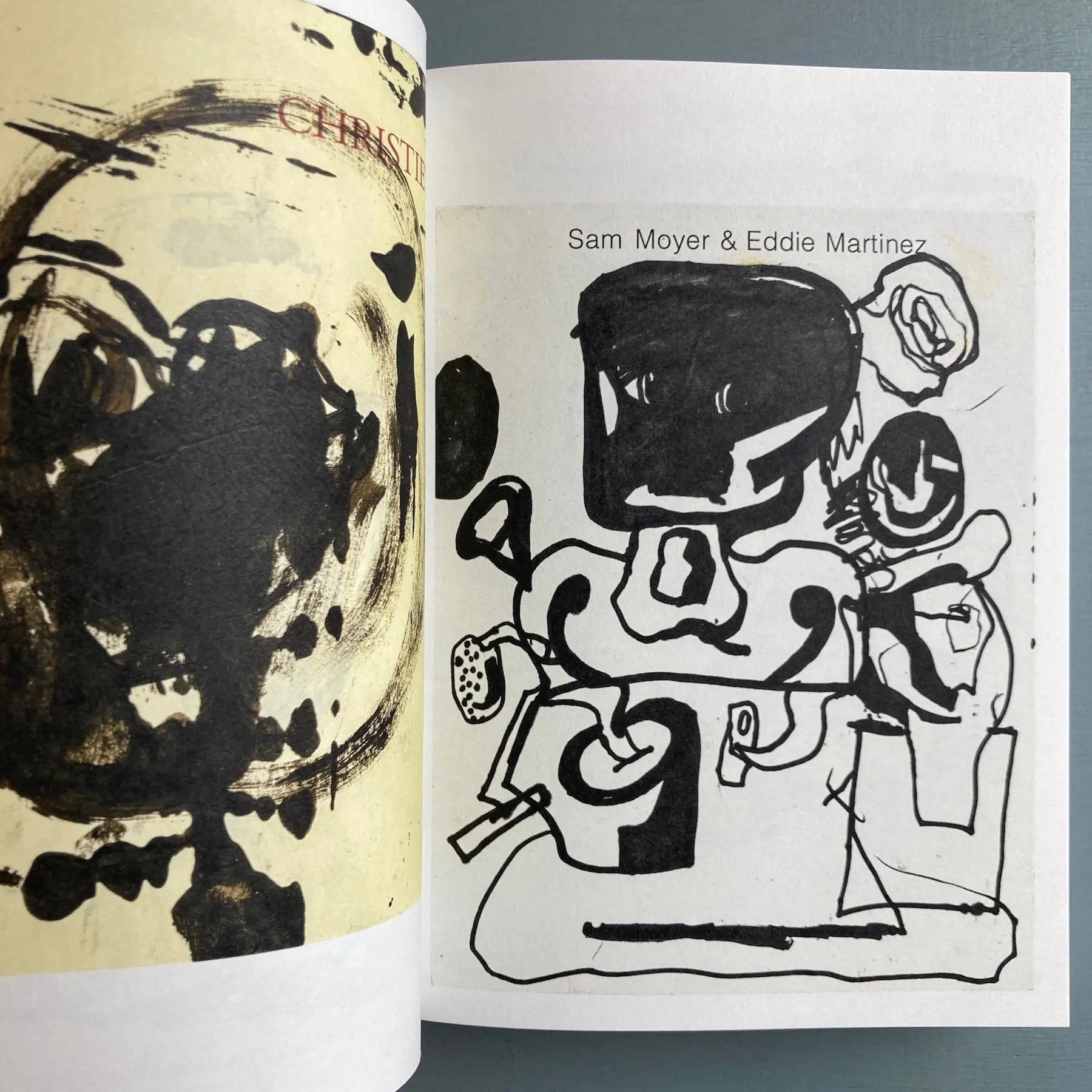 Eddie Martinez - More Drawings - Triangle Books 2023 - Saint