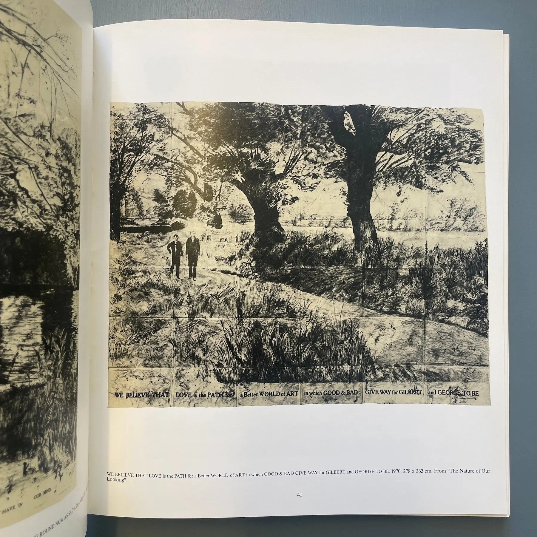 Gilbert & George - The charcoal on paper sculptures - Saint-Martin