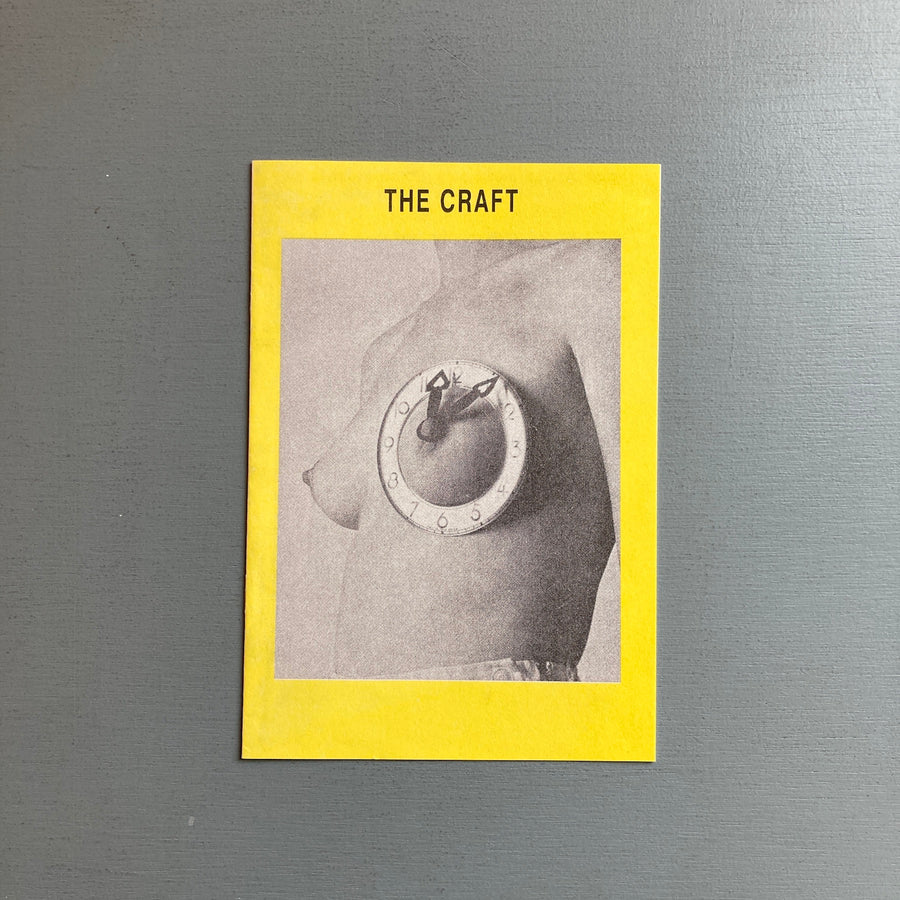 Jurgen Maelfeyt - APE #016 The Craft - Art Paper Editions 2011 - Saint-Martin Bookshop