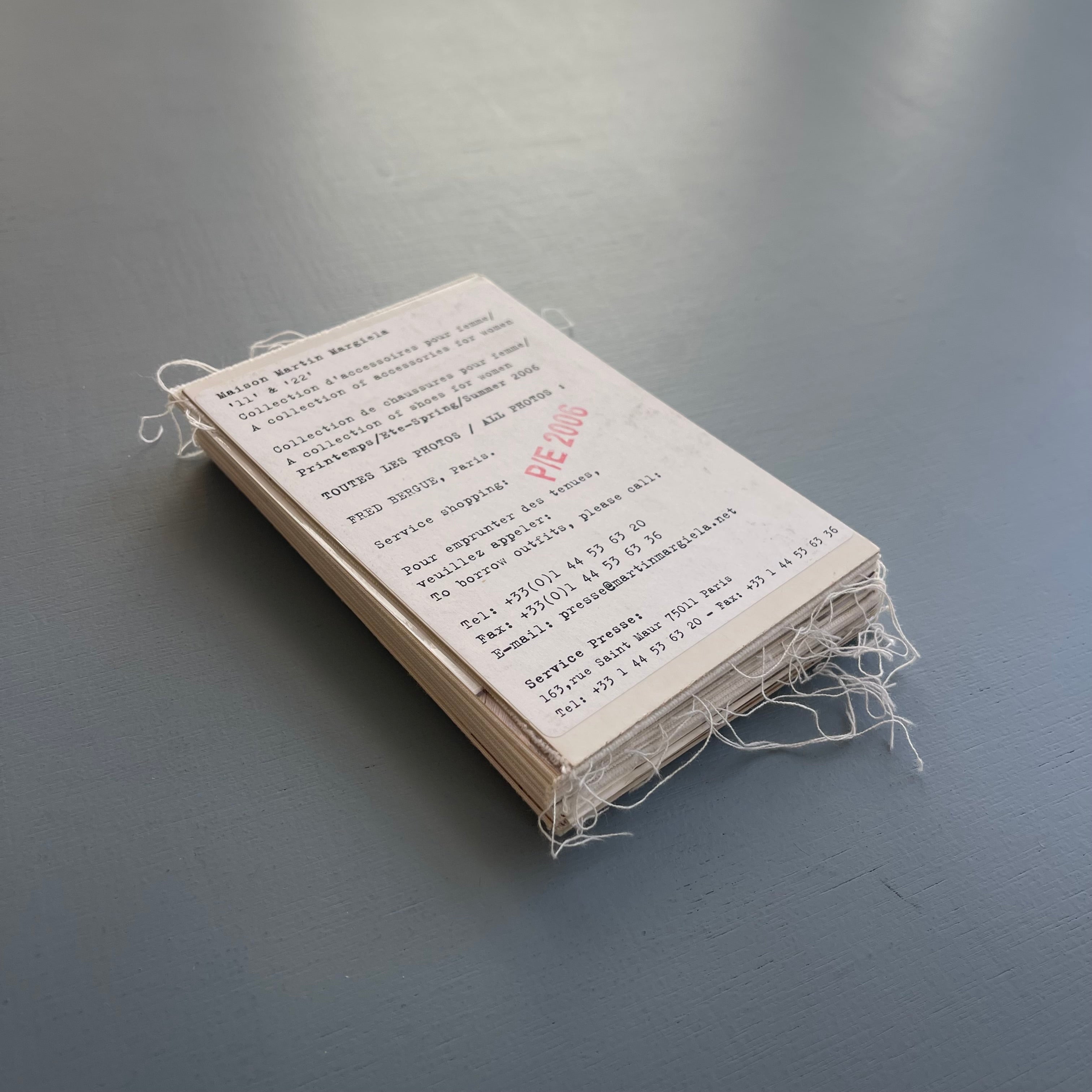 Maison Martin Margiela - Women S/S 2006 Accessories and Shoes