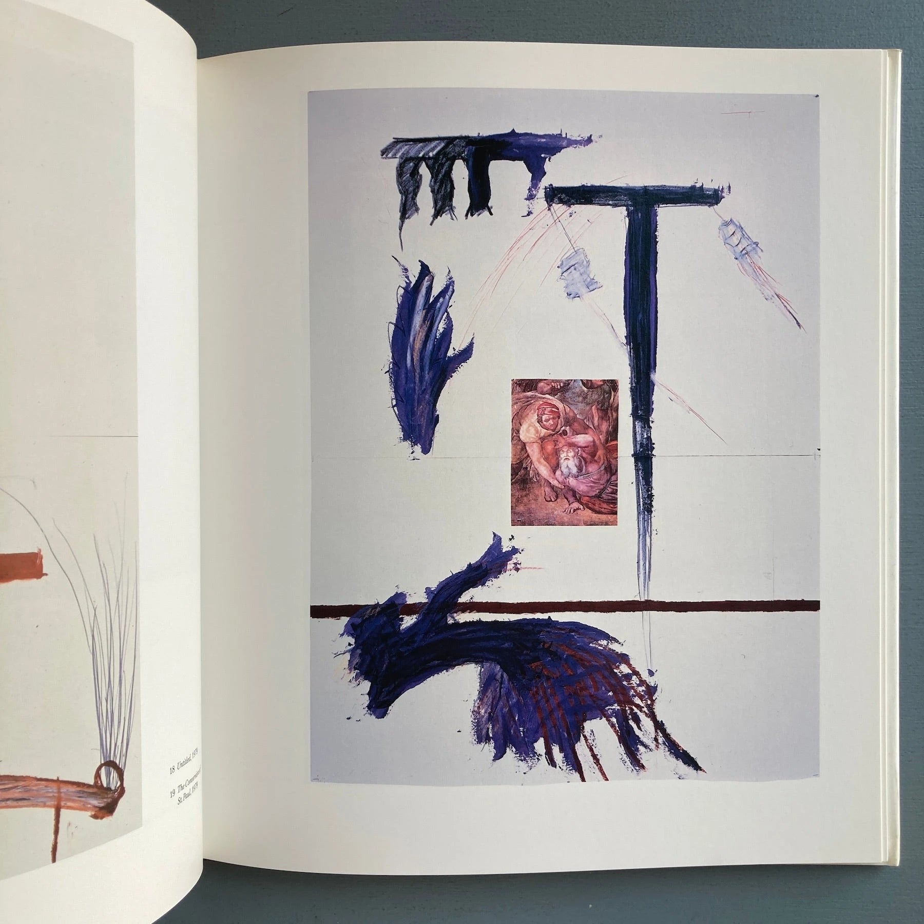 アート・デザイン・音楽 Julian Schnabel: Arbeiten auf Papier Julian Schnabel - Works on Paper 1975-1988 - Prestel 1990 - Saint