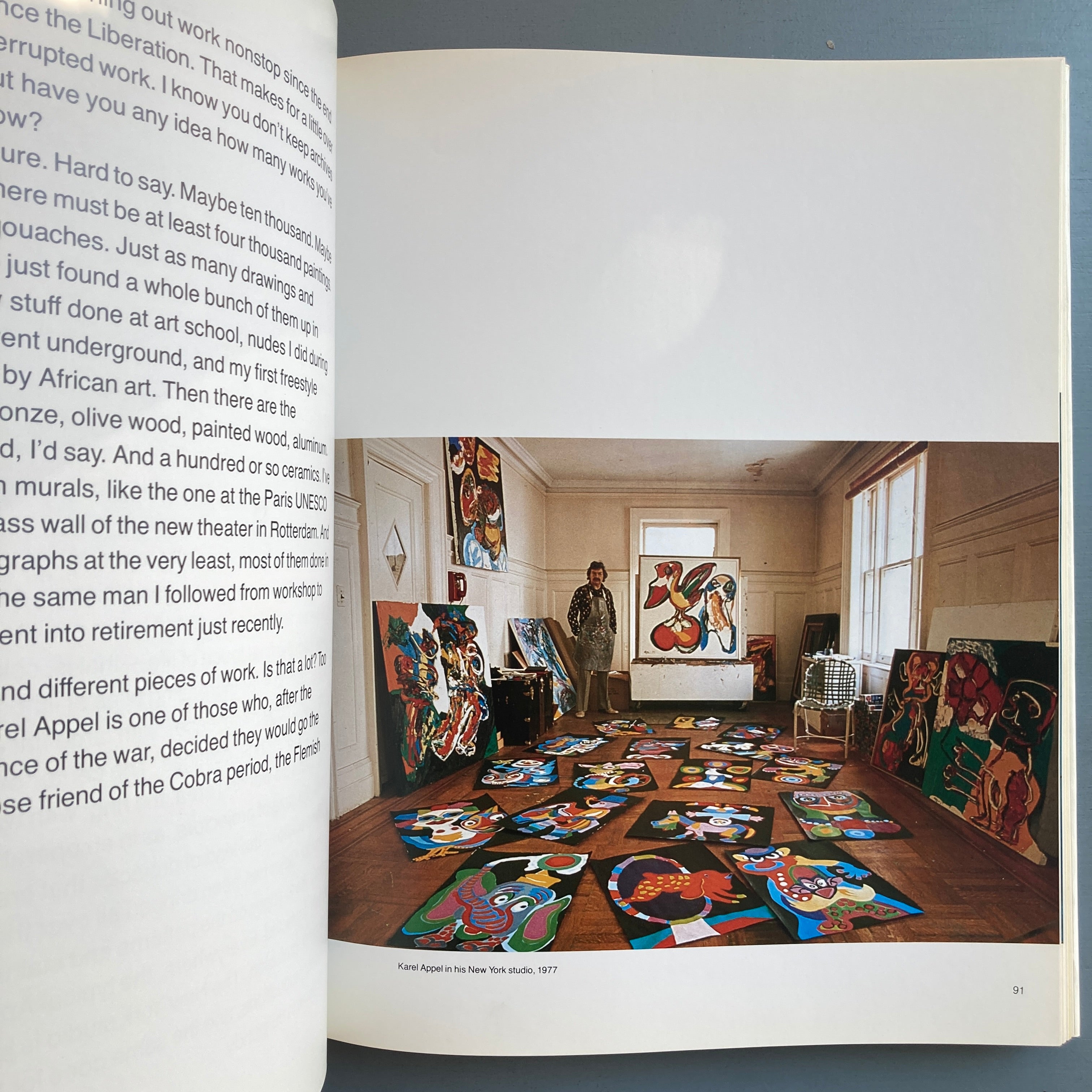 Karel Appel - Works on paper - Abbeville Press 1980 - Saint-Martin