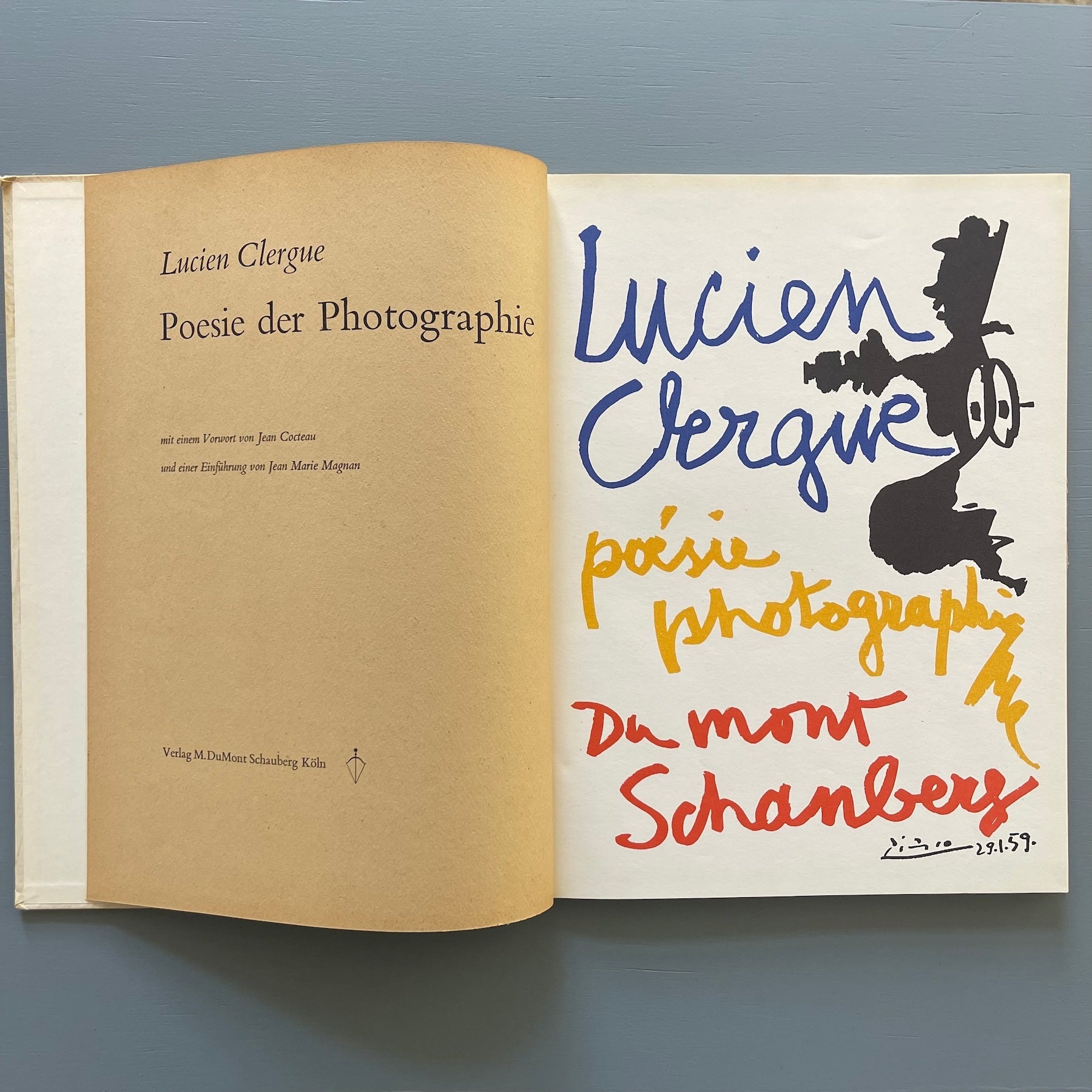 Lucien Clergue - Poesie der Photographie - DuMont Schauberg 1960