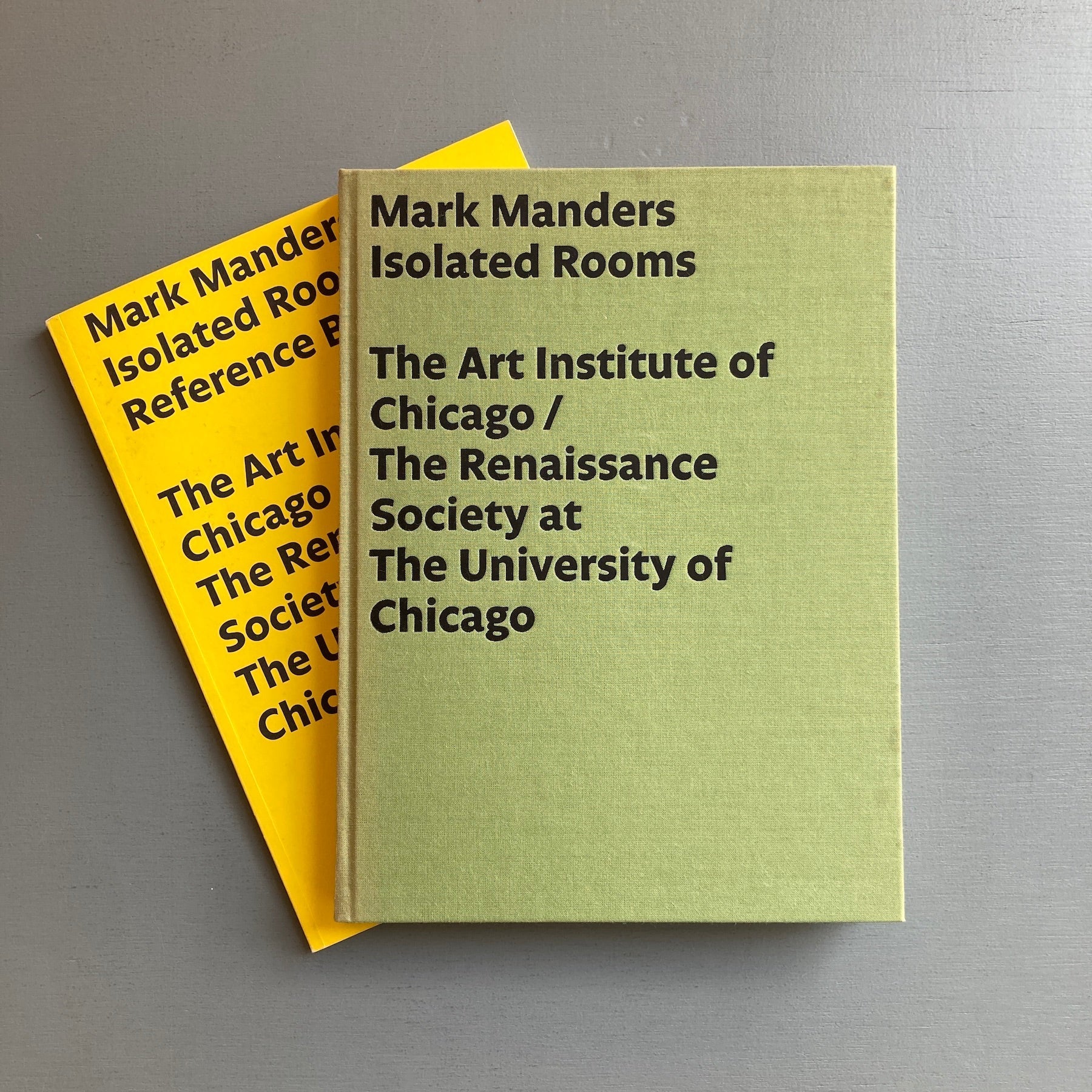 Mark Manders - Isolated Rooms (2 volumes) - Roma Publications 2005