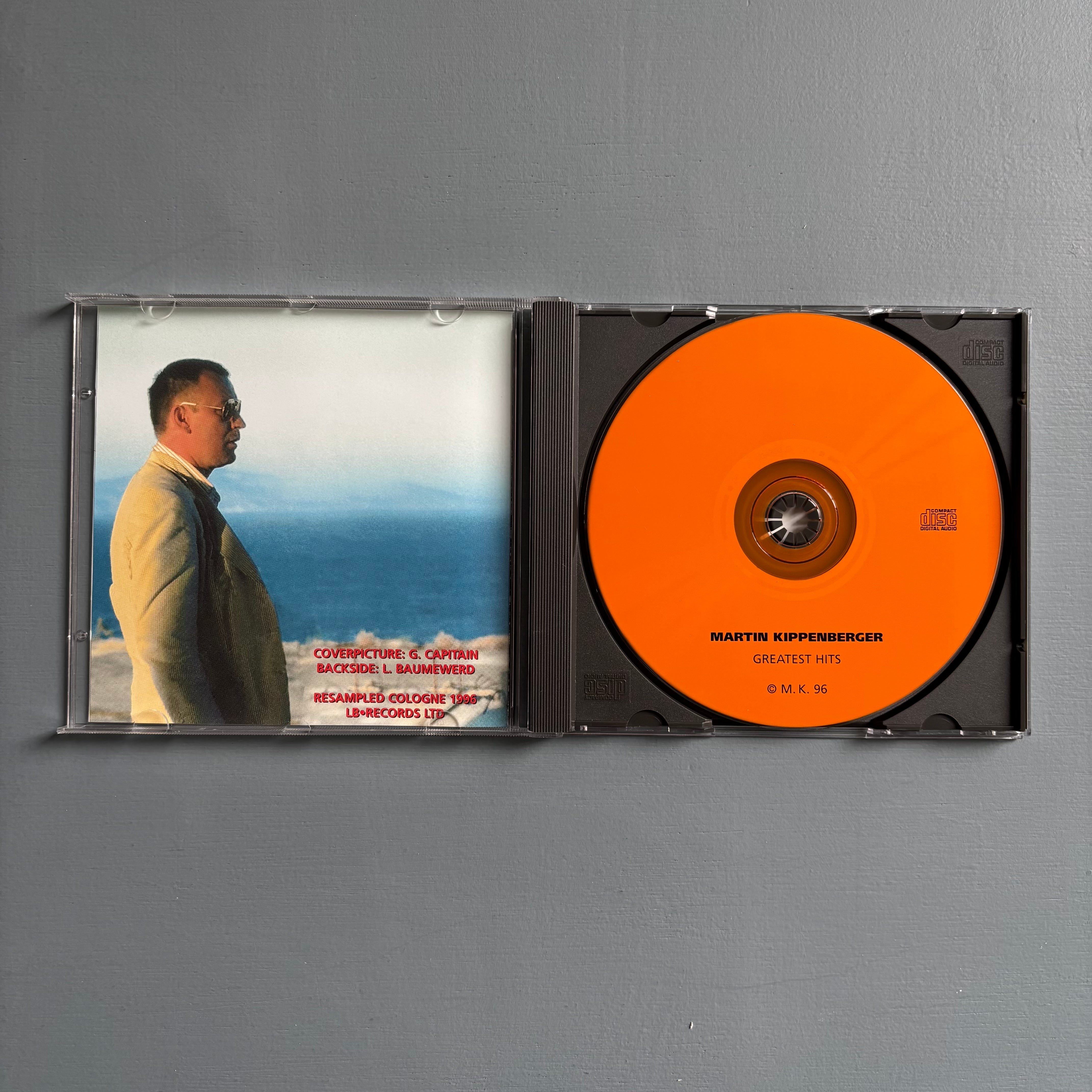 マルティン・キッペンベルガー Greatest Hits セルフ・リリース盤 Martin Kippenberger - Greatest Hits CD - Self-released 1996