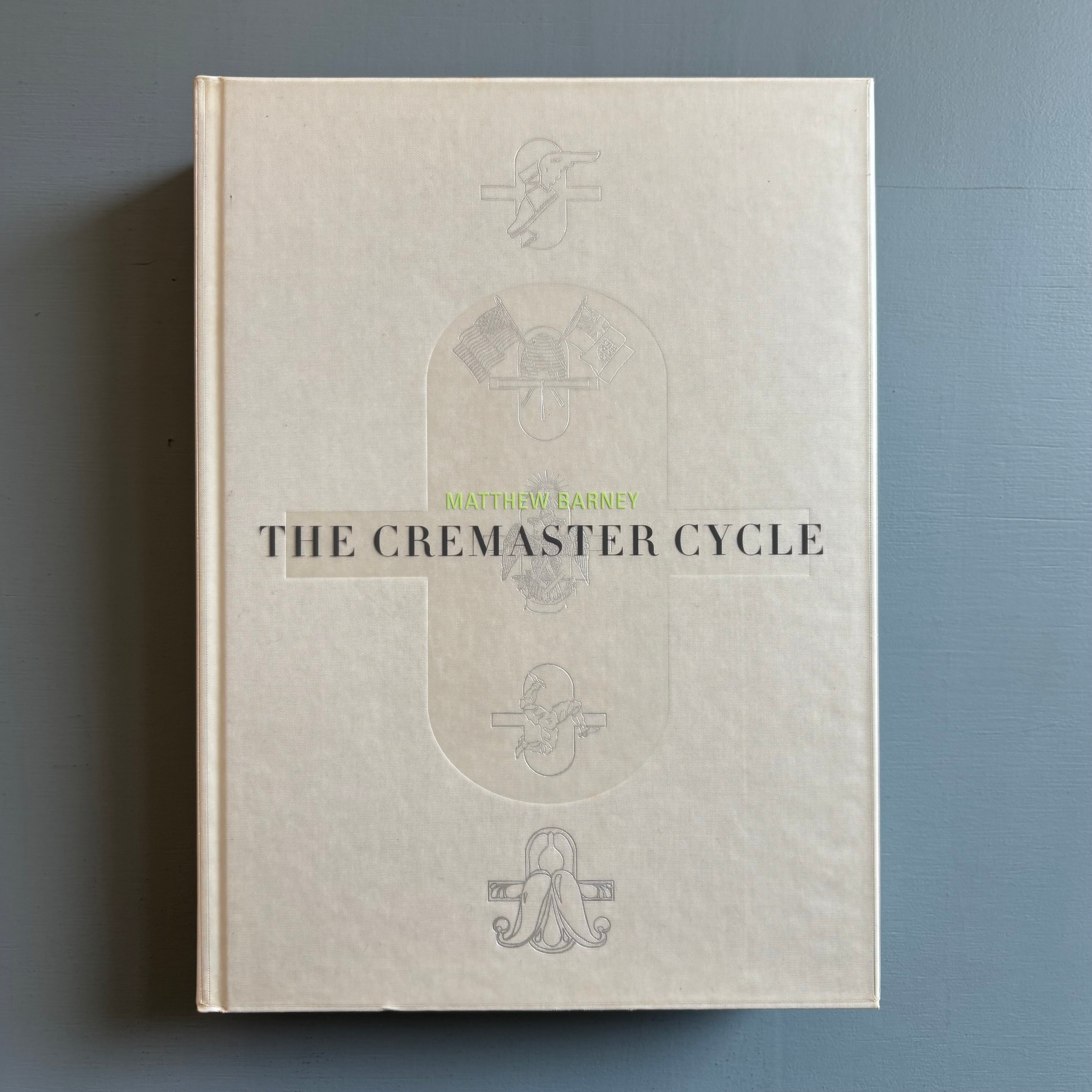 洋書 MATTHEW BARNEY : THE CREMASTER CYCLE Matthew Barney - The Cremaster Cycle - Museum Ludwig 2002 - Saint