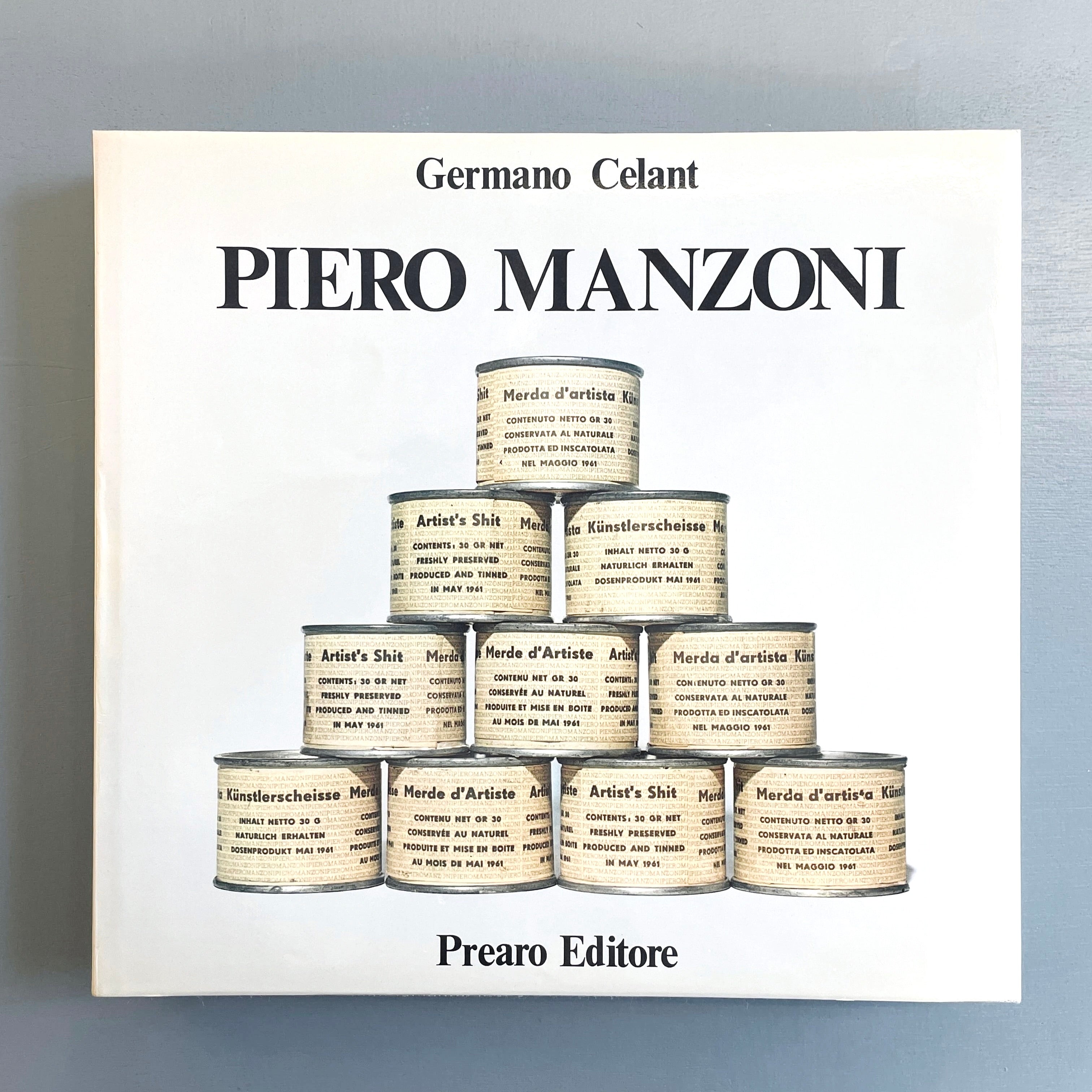 Piero Manzoni - Germano Celant - Preare Editore 1975 - Saint