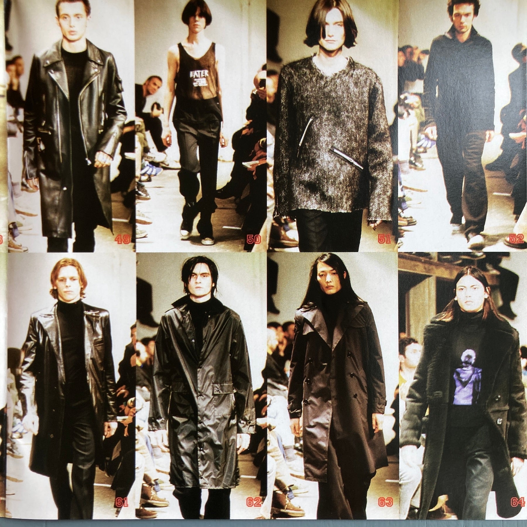 その他 RAF SIMONS / AW 1998-1999 / Poster Raf Simons 1998 Black Palms Rare Poster, Lookbook, Runway