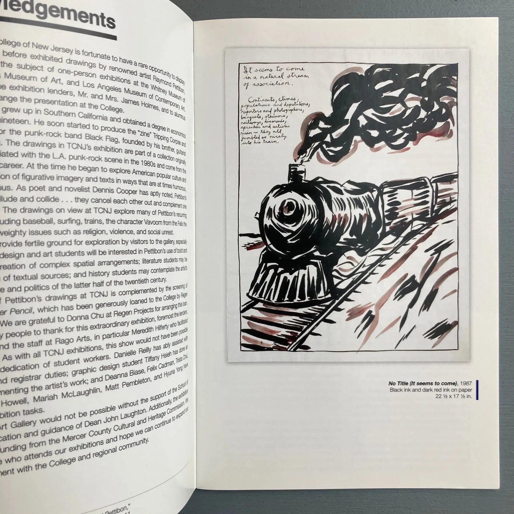 Raymond Pettibon - early drawings - Saint-Martin Bookshop