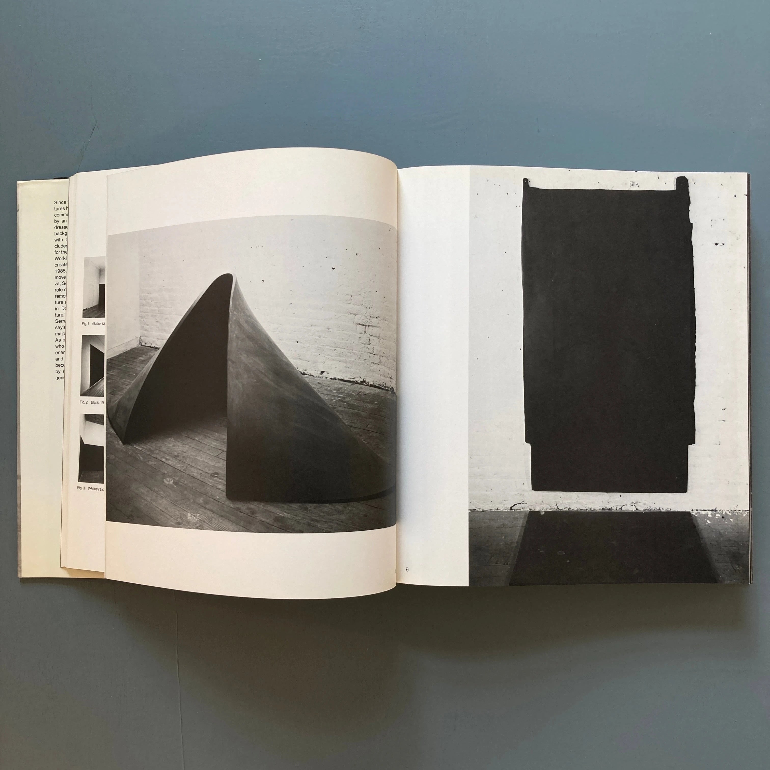 Richard Serra - Rizzoli 1988 - Saint-Martin Bookshop