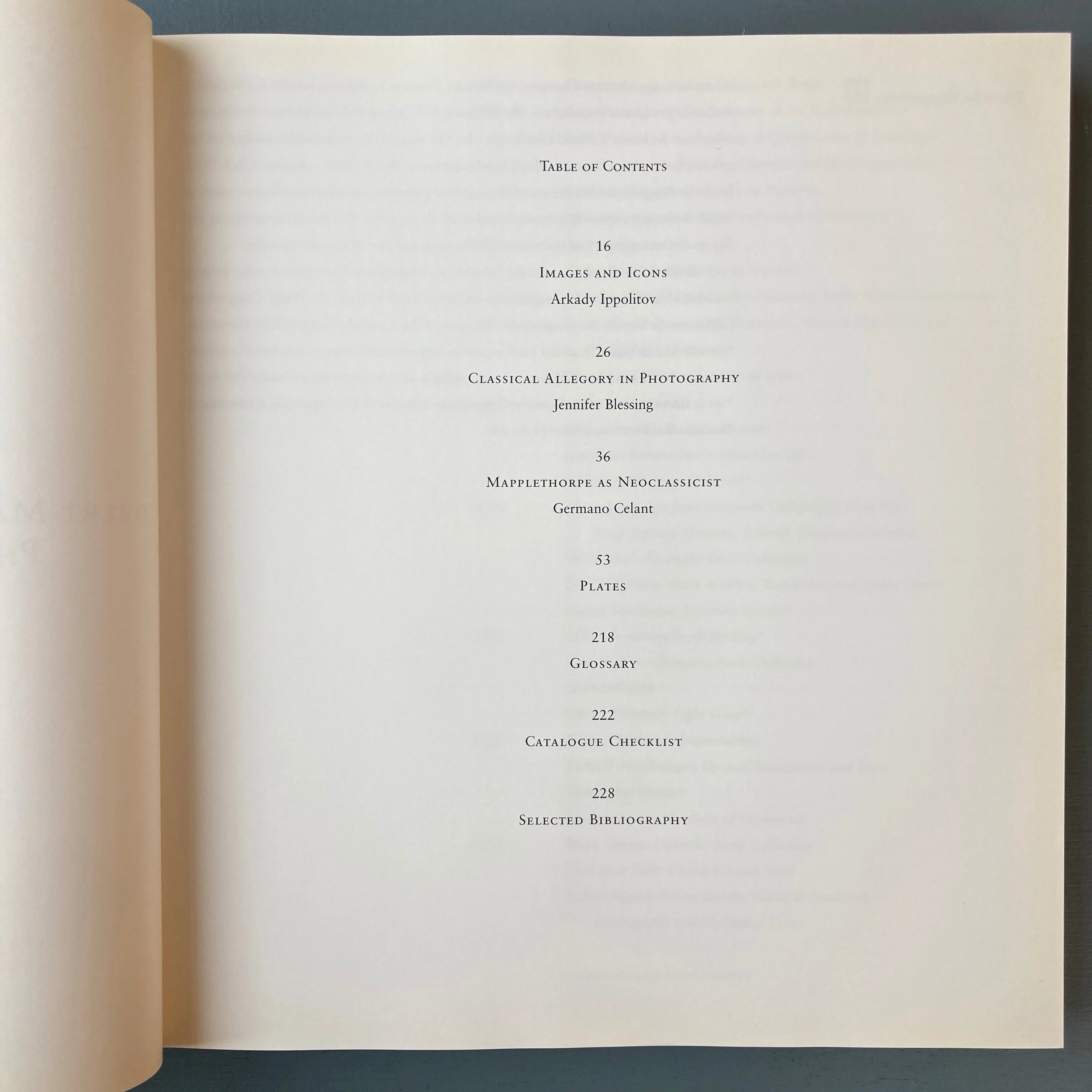Robert Mapplethorpe and the Classical Tradition - - Saint-Martin