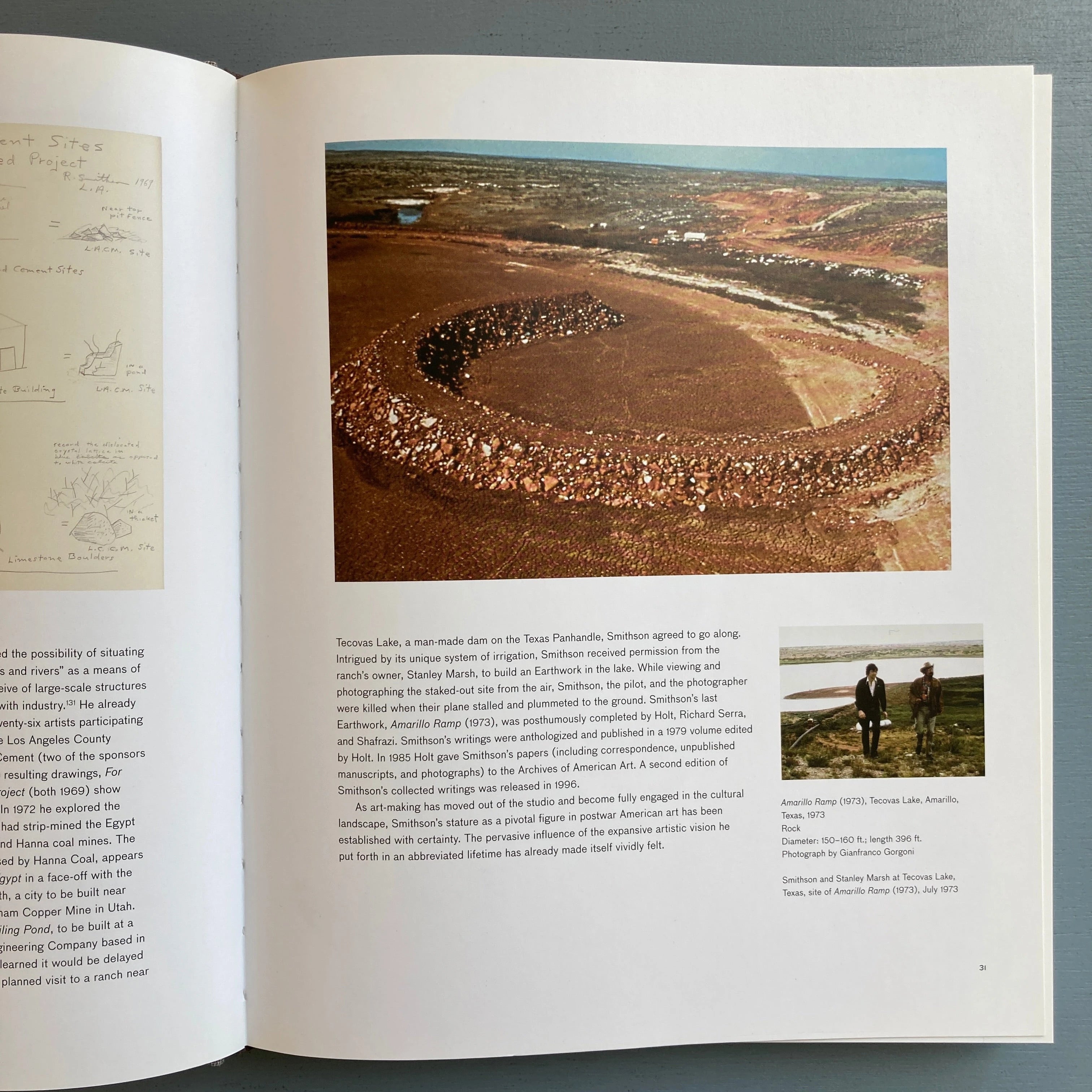 Robert Smithson Exhibition catalogue MOCA 2004 SaintMartin