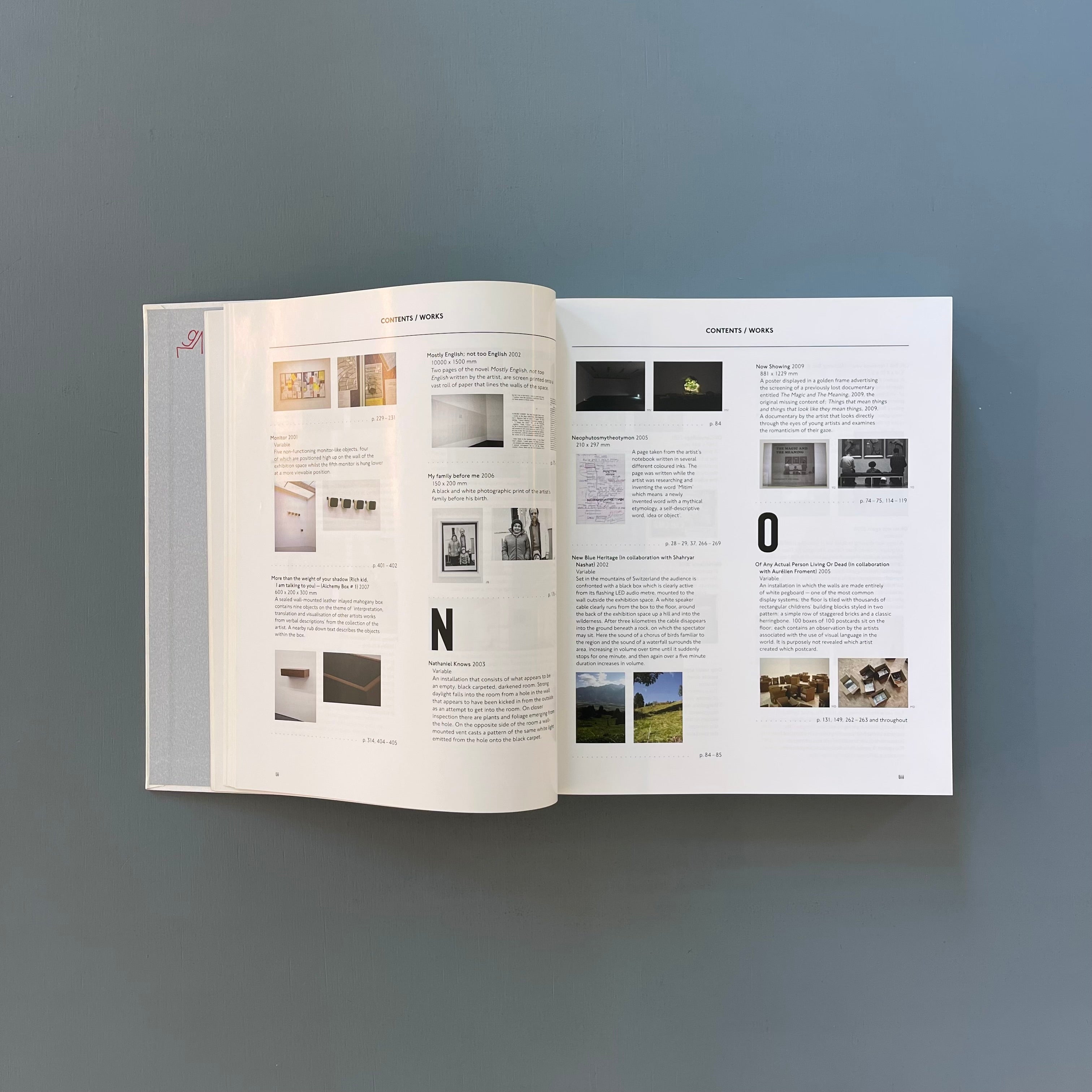Ryan Gander - Catalogue raisonnable vol. 1 - JRP 2011 - Saint
