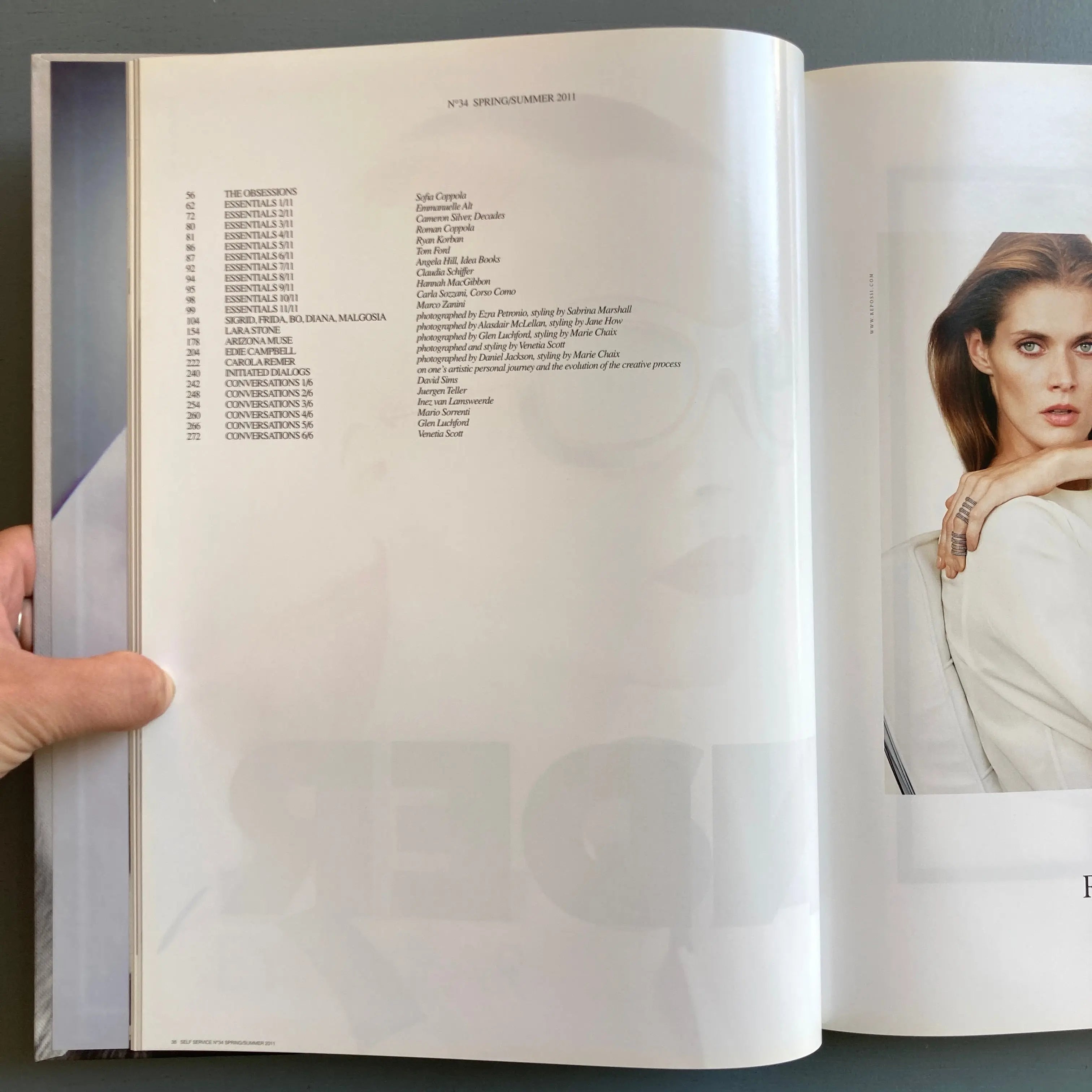 洋書 self service Spring Summer 2011 Self Service issue n°34 - Spring/Summer 2011 - Saint-Martin Bookshop