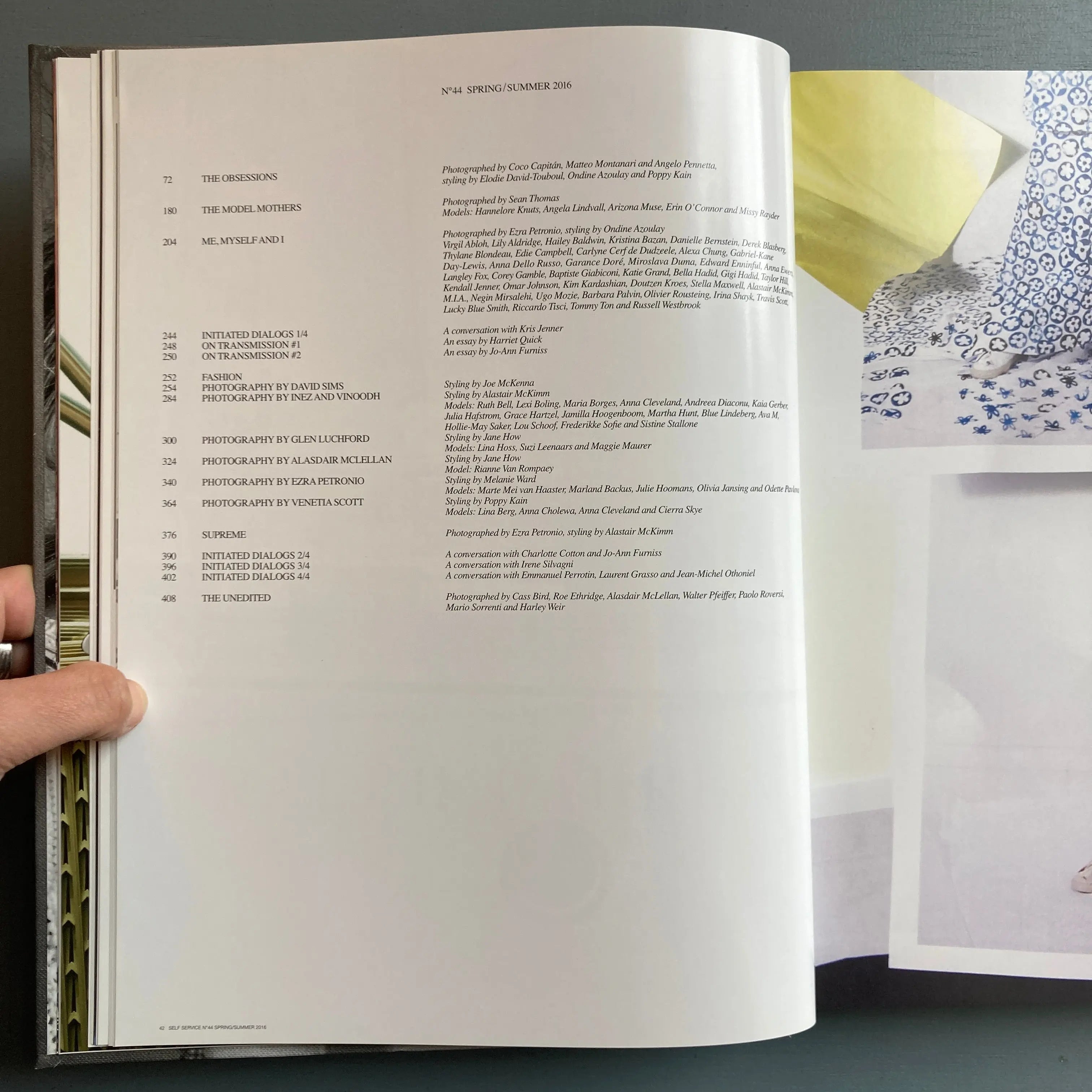 Self Service issue n°44 - Spring/Summer 2016 - Saint-Martin Bookshop