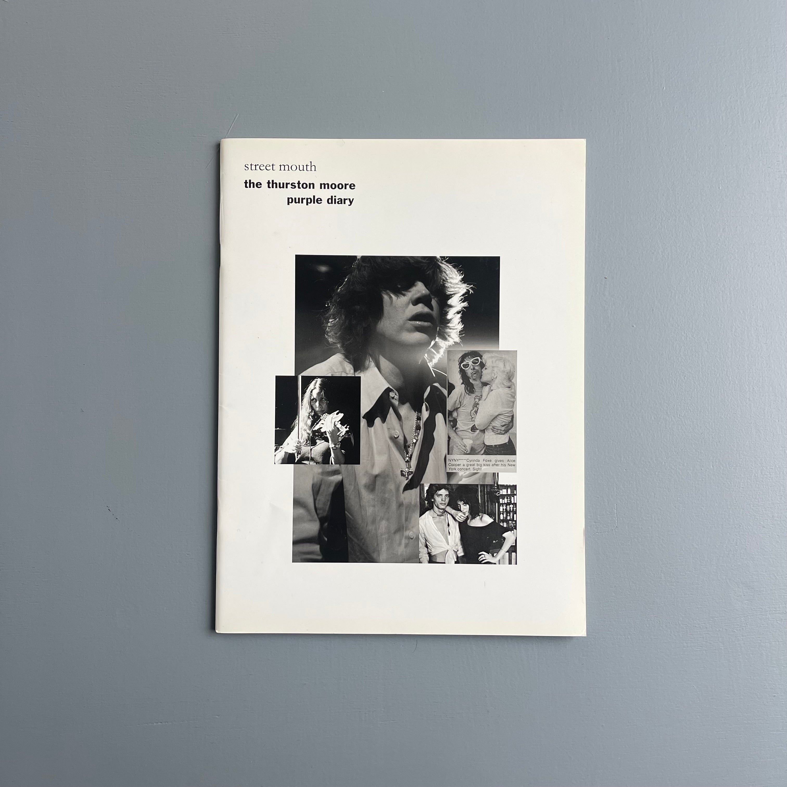 Thurston Moore - Street Mouth - Purple Book 2011 - Saint-Martin 