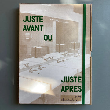 Vittorio Santoro - Juste avant ou juste après (signed) - Yvon Lambert 2019 Saint-Martin Bookshop