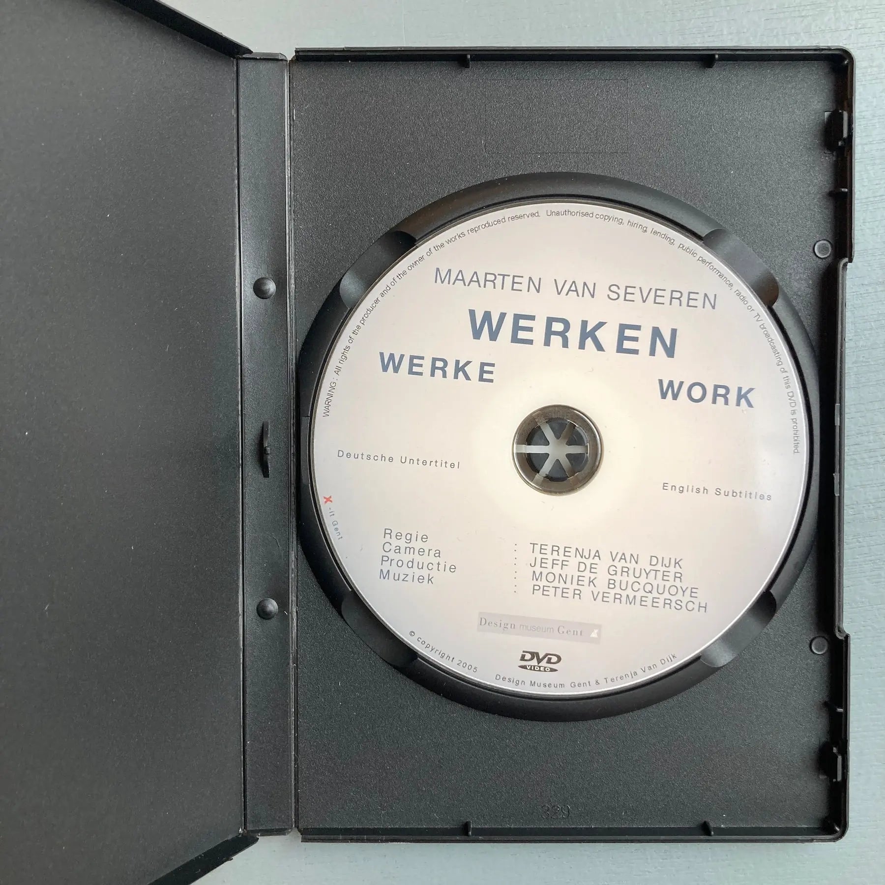 Maarten Van Severen - Werken/Work (DVD) - Design Museum Gent 2005