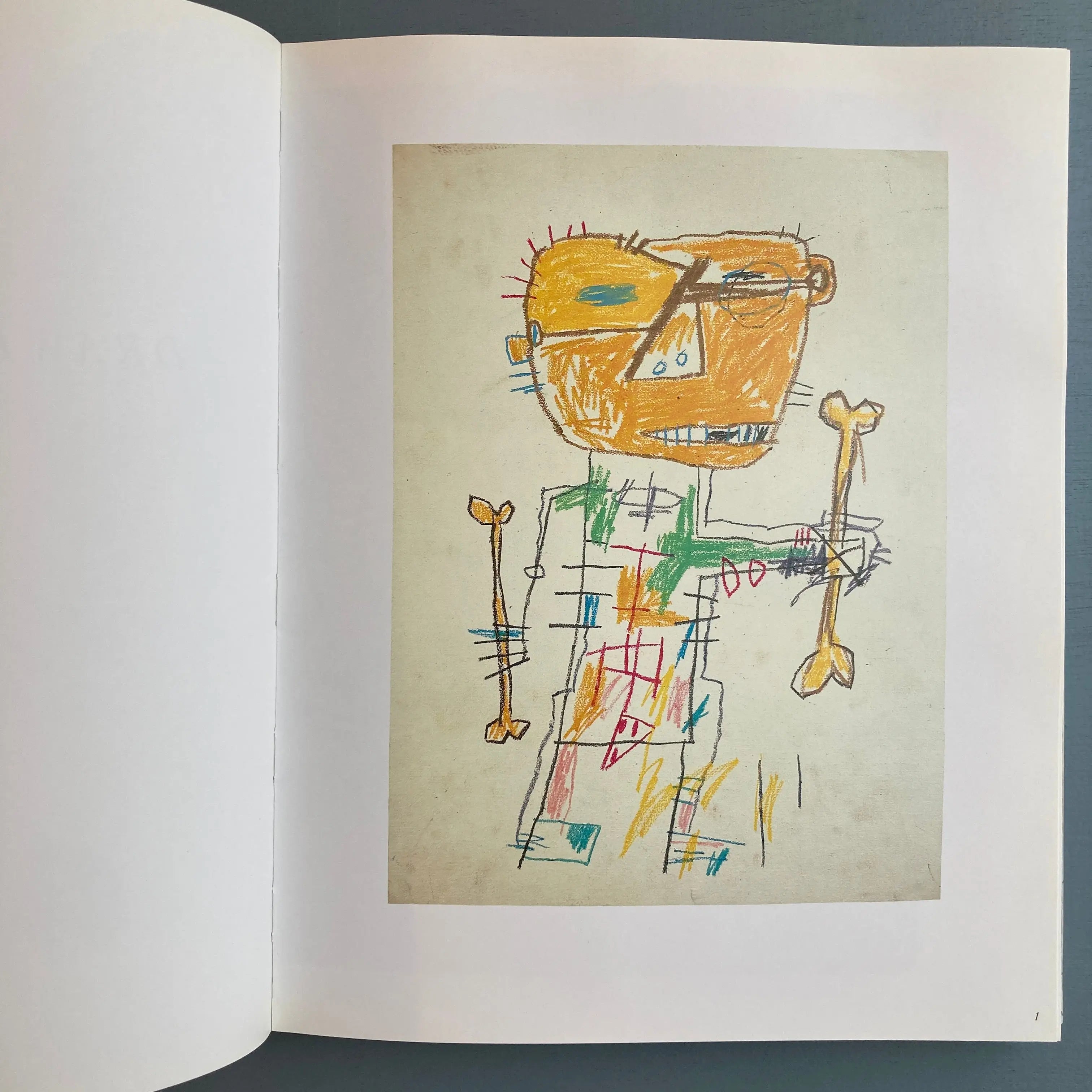Jean Michel Basquiat - Drawings - Robert Miller 1990 - Saint