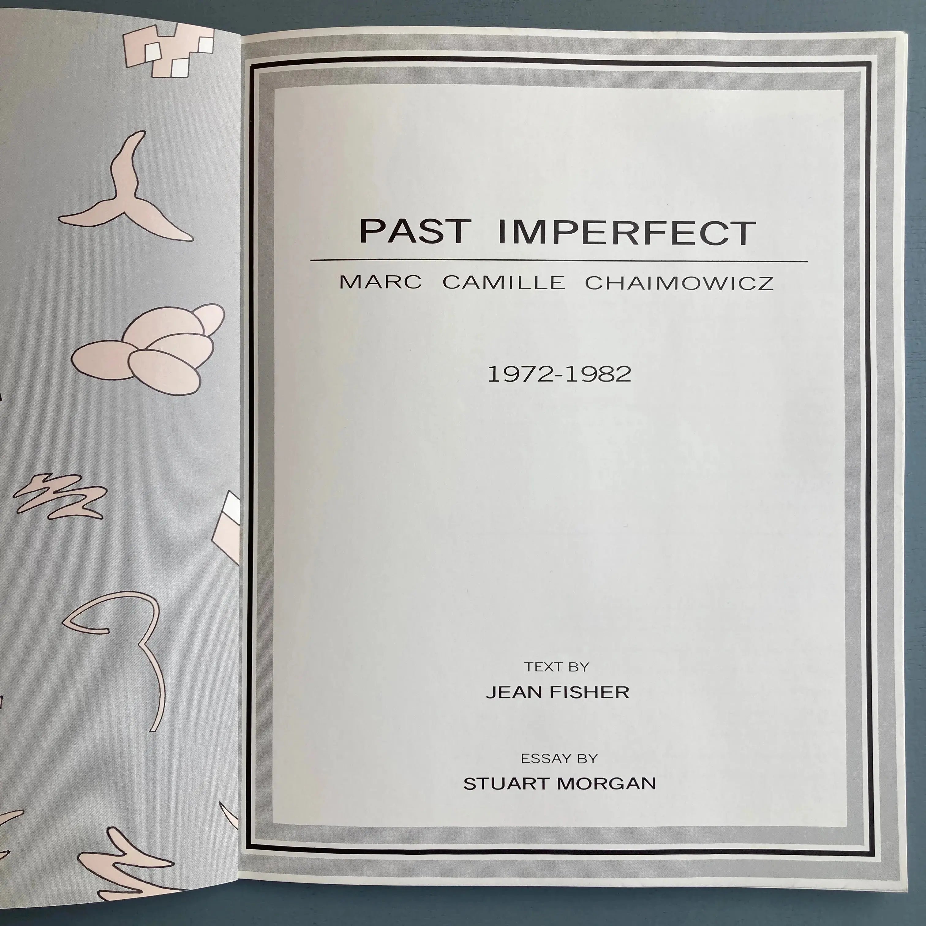 希少画集　Marc Camille Chaimowicz アートブック　写真集 Marc Camille Chaimowicz - Past Imperfect : 1972-1982 - Bluecoat