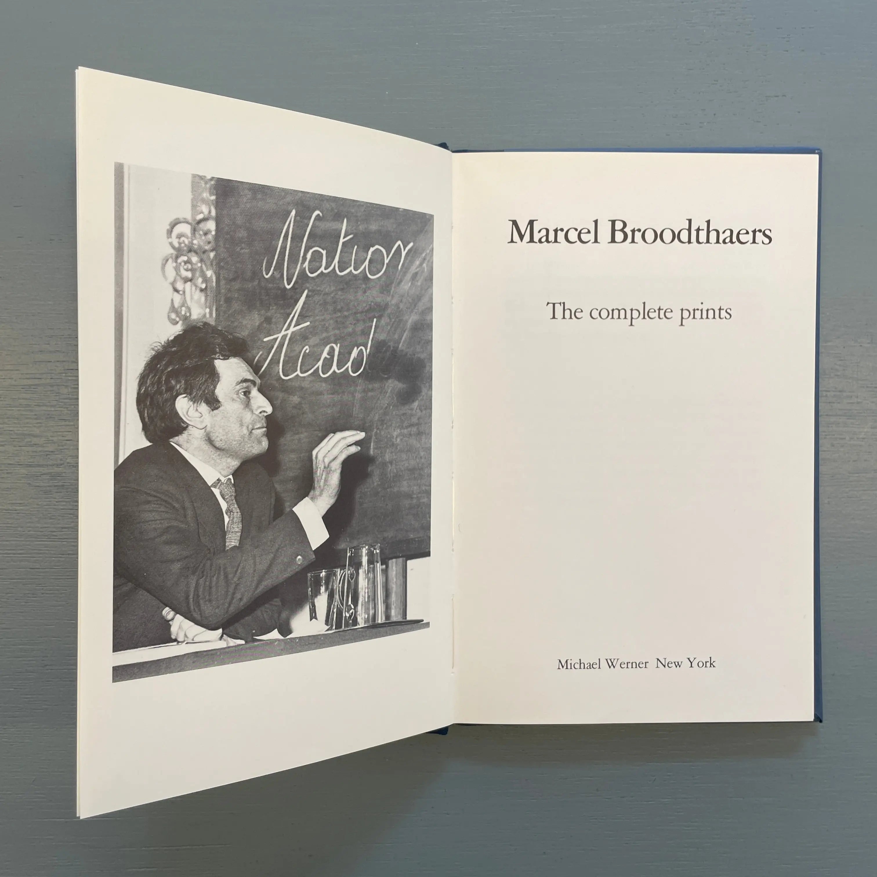 Marcel Broodthaers - The complete prints - Michael Werner 1991 