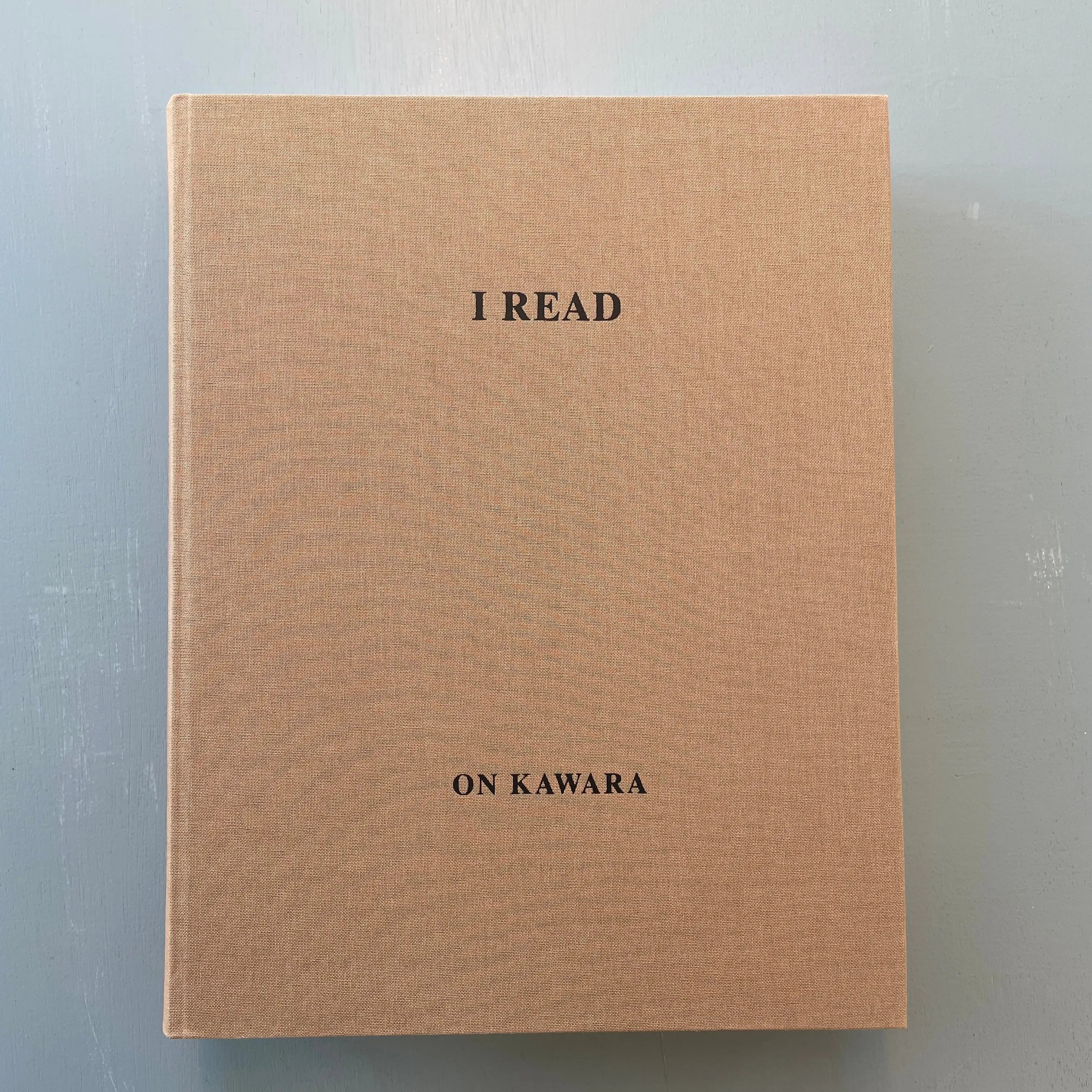 On Kawara - I Read 1966-1995 - mfc-michèle didier 2017