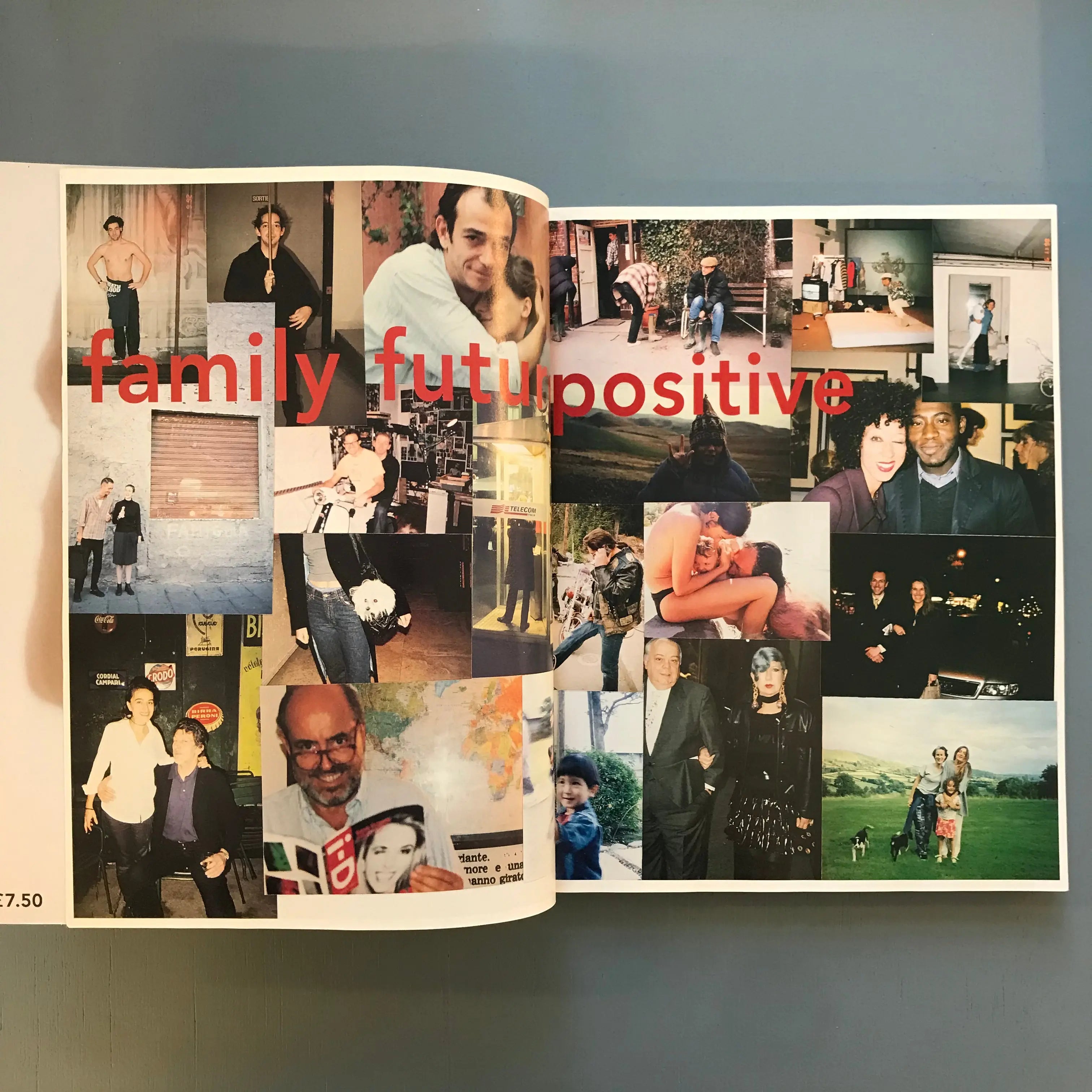 i-D family 　FUTURE POSITIVE　雑誌 i-D - Family Future Positive - Limited edition 1998 - Saint-Martin