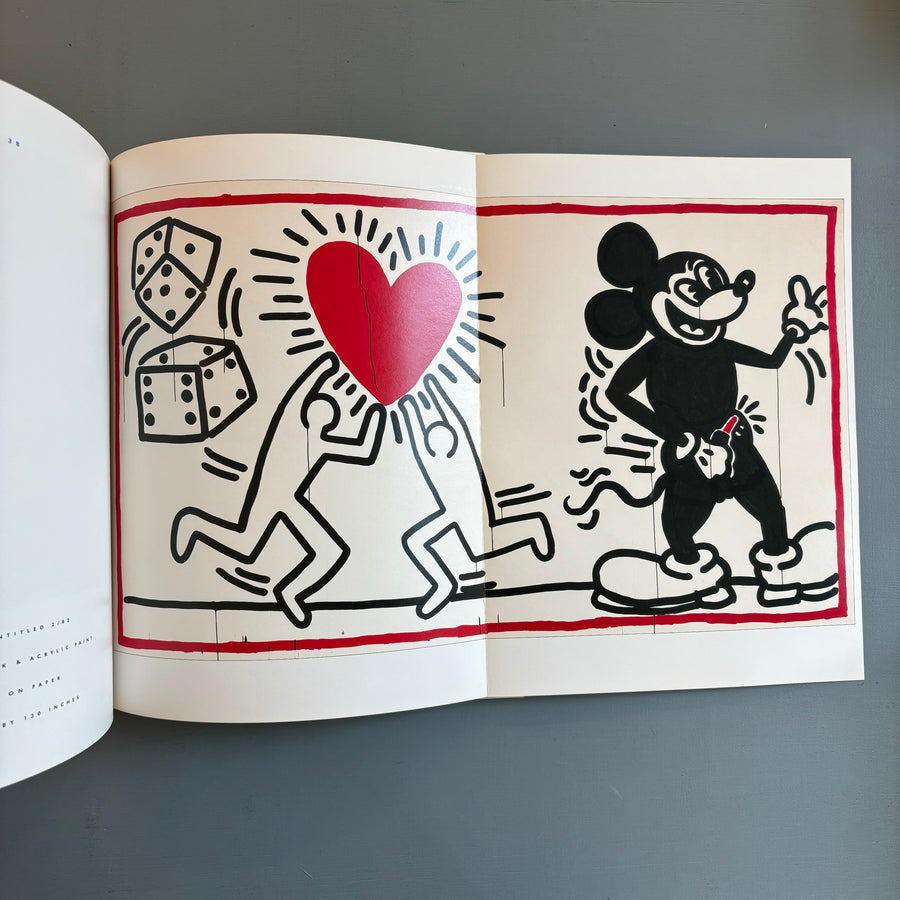 Keith Haring - A memorial exhibition - Shafrazi Gallery 1990 - Saint-Martin Bookshop