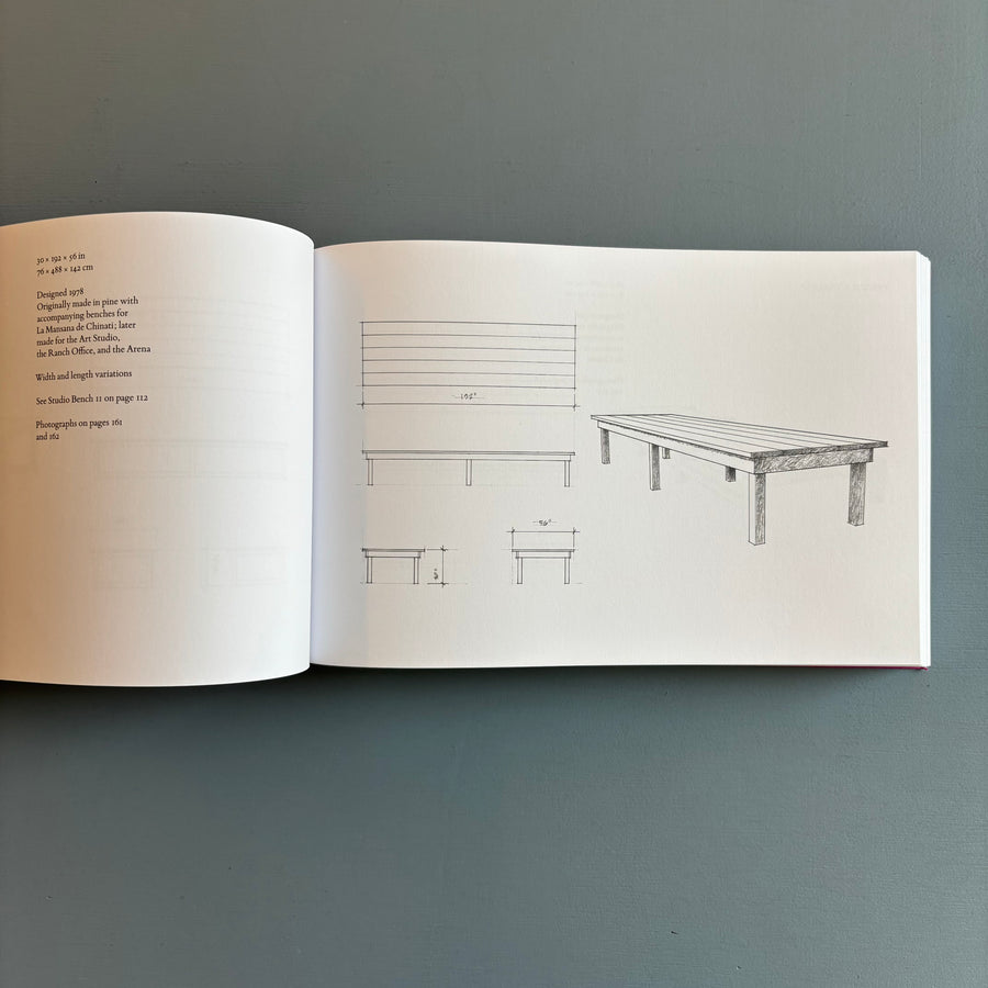 Donald Judd Furniture - Judd Foundation 2024 - Saint-Martin Bookshop