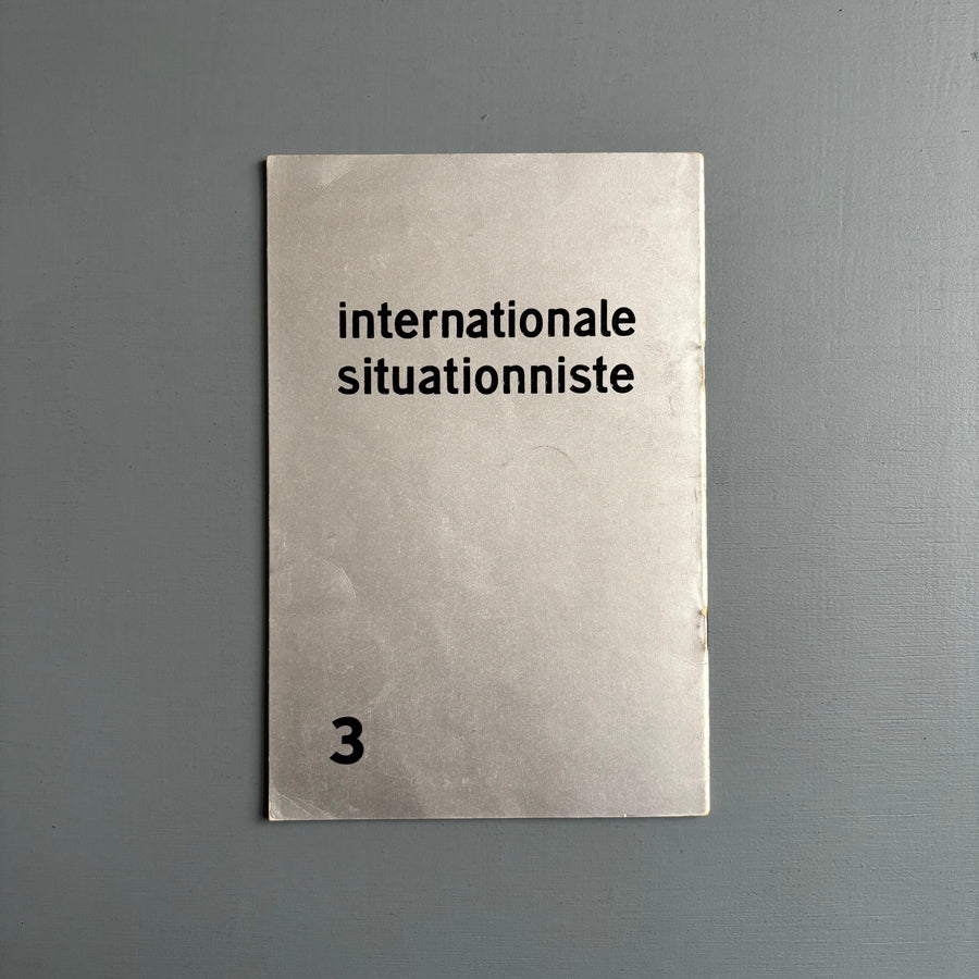 Guy Debord - Internationale situationniste 3 - InSi 1959 - Saint-Martin Bookshop