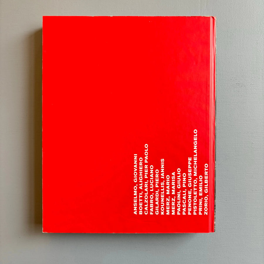 Zero to Infinity: Arte Povera 1962/1972 - Walker Art Center 2001 - Saint-Martin Bookshop