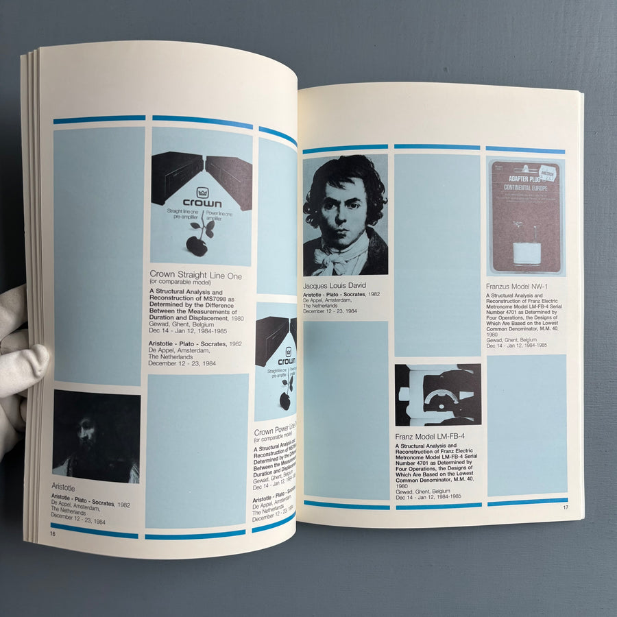 Jenny Holzer, Stephen Prina, Mark Stahl, Christopher Williams - Gewad/De Appel 1984 - Saint-Martin Bookshop