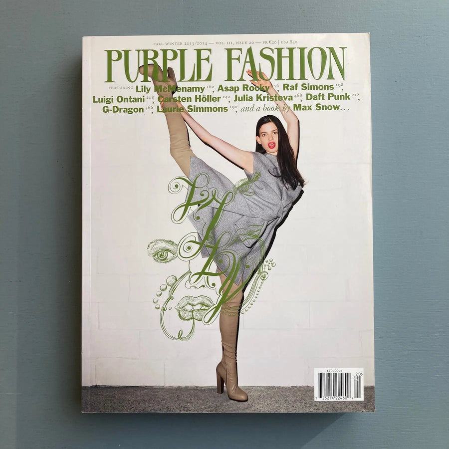 Purple Fashion Magazine - Fall Winter 2013/2014 - Volume III, Issue 20 - Saint-Martin Bookshop