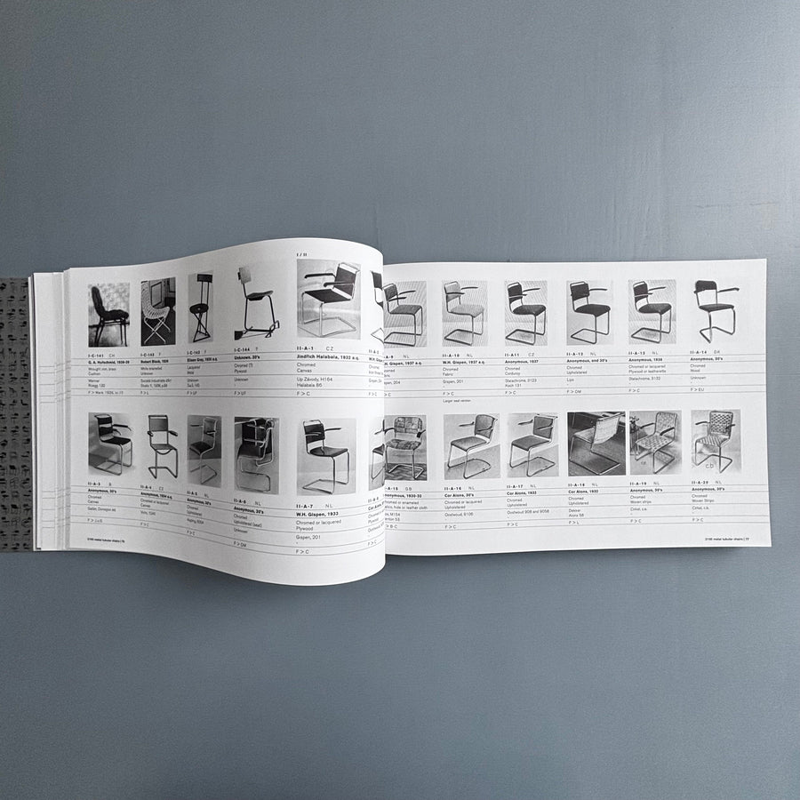 2100 metal tubular chairs - a typology by Otakar Máčel - Van Hezik 2006