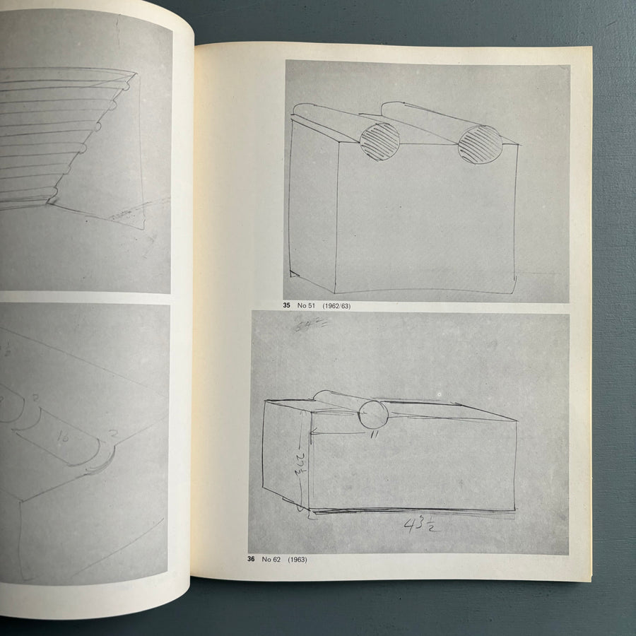 Donald Judd - Zeichnungen/Drawings 1956-1976 - Kunstmuseum Basel 1976 - Saint-Martin Bookshop