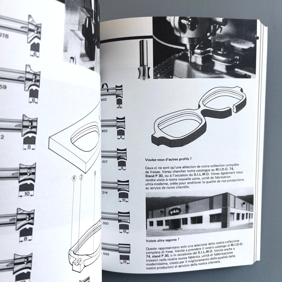 3000 days of archives related to the optics and glasses frame industry - Bidules 2025 - Saint-Martin Bookshop