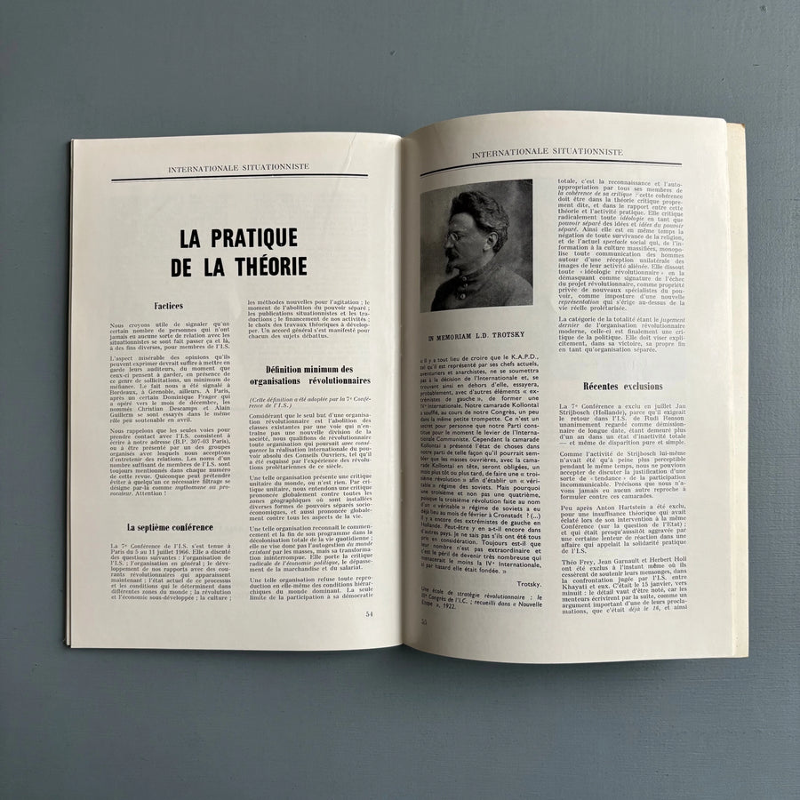 Guy Debord - Internationale situationniste 11 - InSi 1967 - Saint-Martin Bookshop