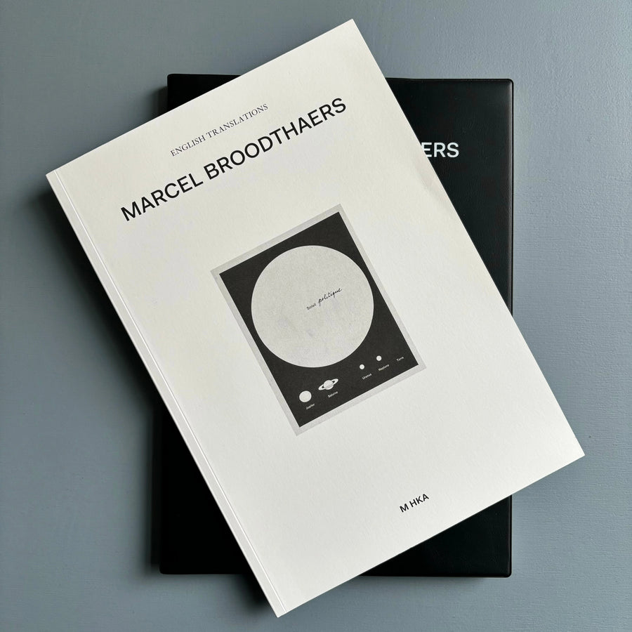 Marcel Broodthaers - Soleil Politique - M KHA 2019 - Saint-Martin Bookshop