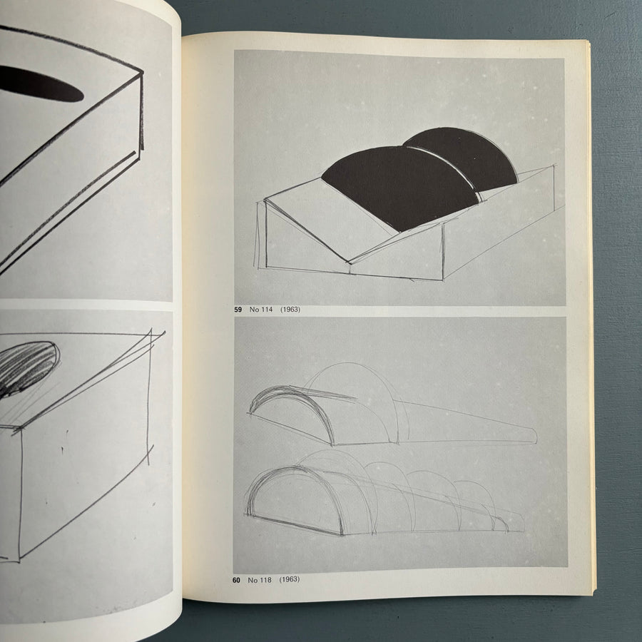 Donald Judd - Zeichnungen/Drawings 1956-1976 - Kunstmuseum Basel 1976 - Saint-Martin Bookshop