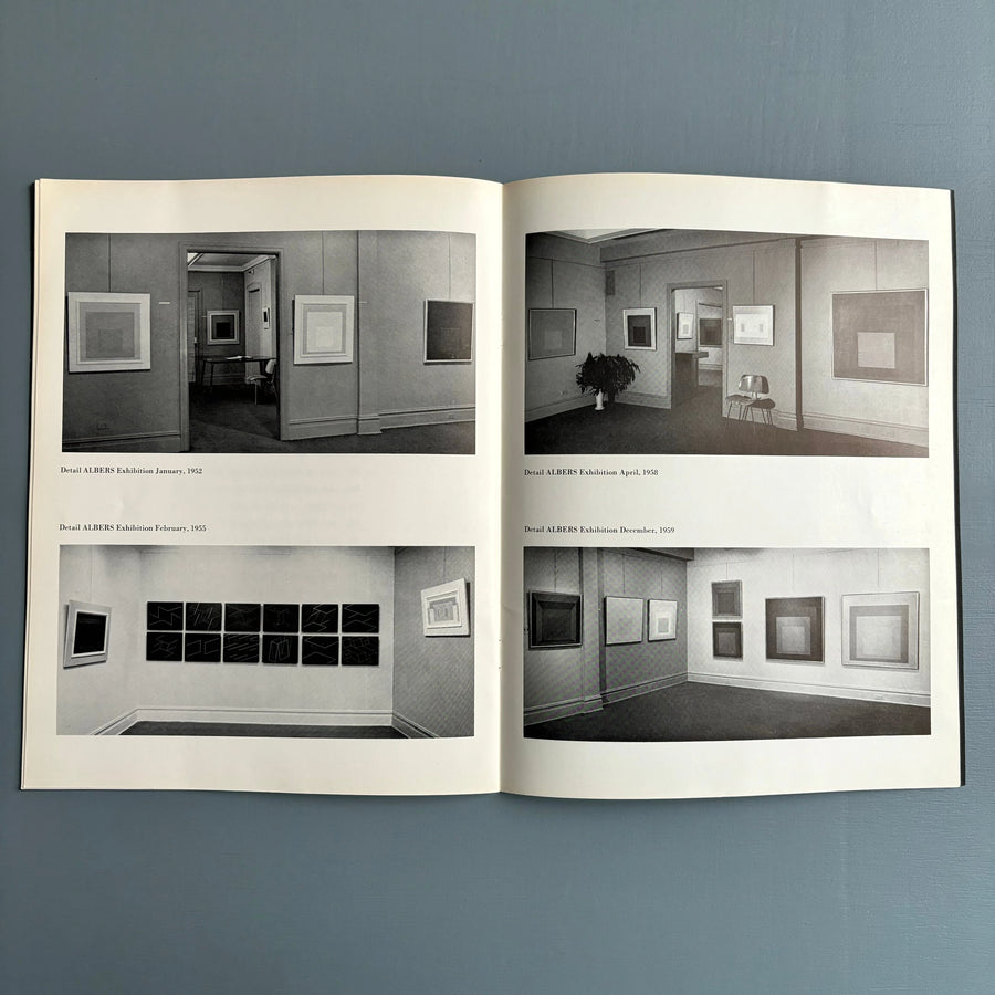 Josef Albers - Sidney Janis Gallery 1961 - Saint-Martin Bookshop