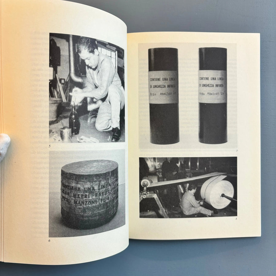 Piero Manzoni - Linee - Danilo Montanari 1995 - Saint-Martin Bookshop