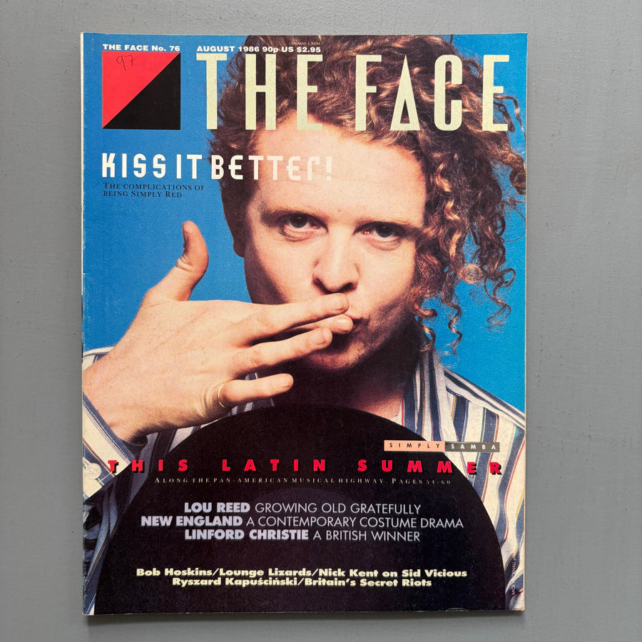 The Face No 76 August 1986 - Saint-Martin Bookshop