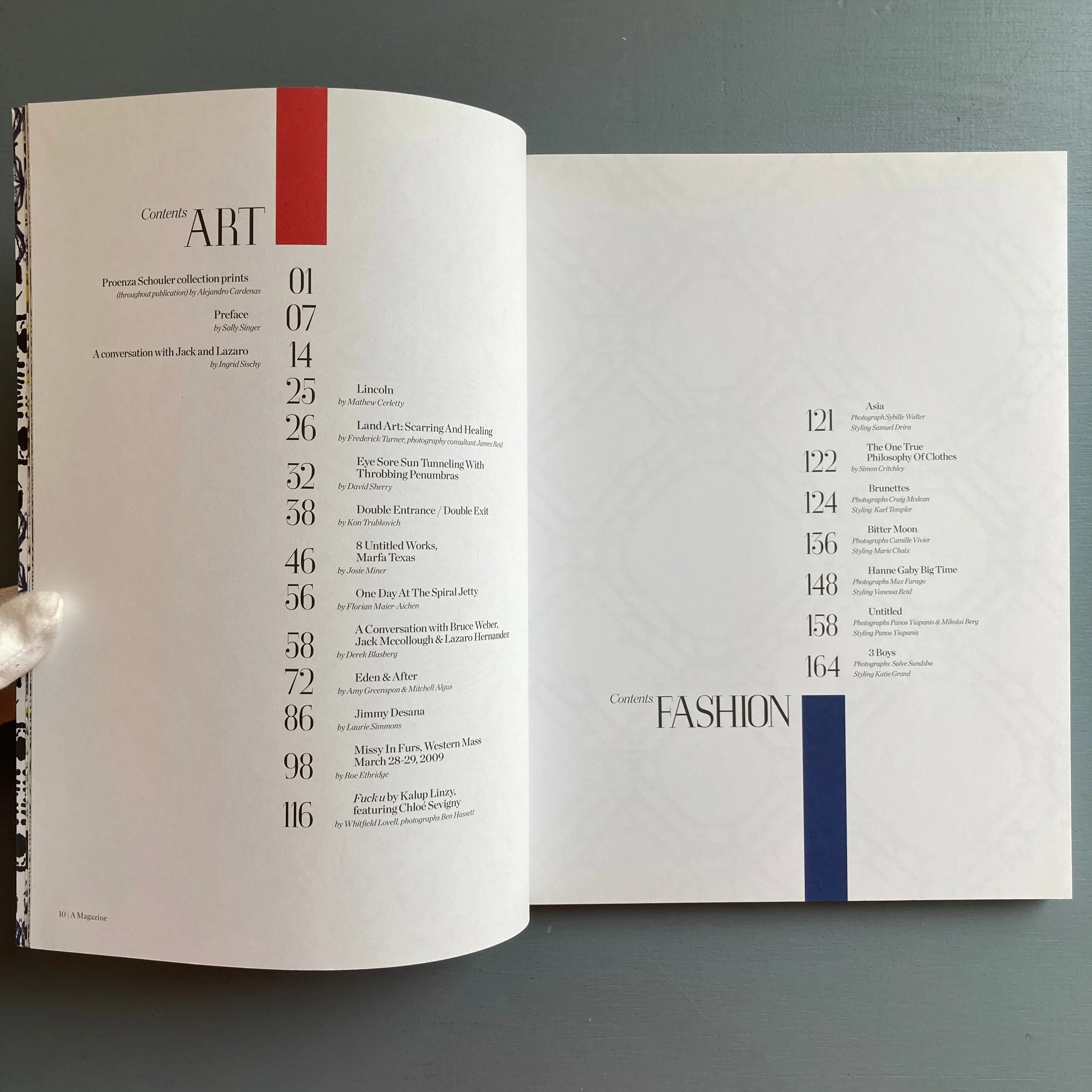 A Magazine curated by Proenza Schouler - N°9 - 2009 - Saint-Martin