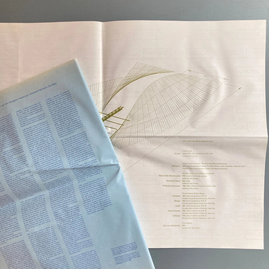 AILLEURS, ICI - Didier Faustino, Jennifer Allora & Guillermo Calzadilla, Oliver Payne & Nick Relph, Tino Sehgal, Francis Alÿs - ARC 2004 - Saint-Martin Bookshop