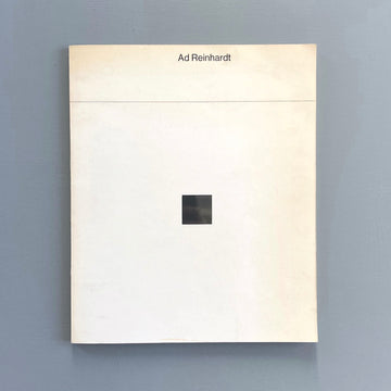 Ad Reinhardt with silk screen print - Staedtische Kunsthalle Dusseldorf 1972
