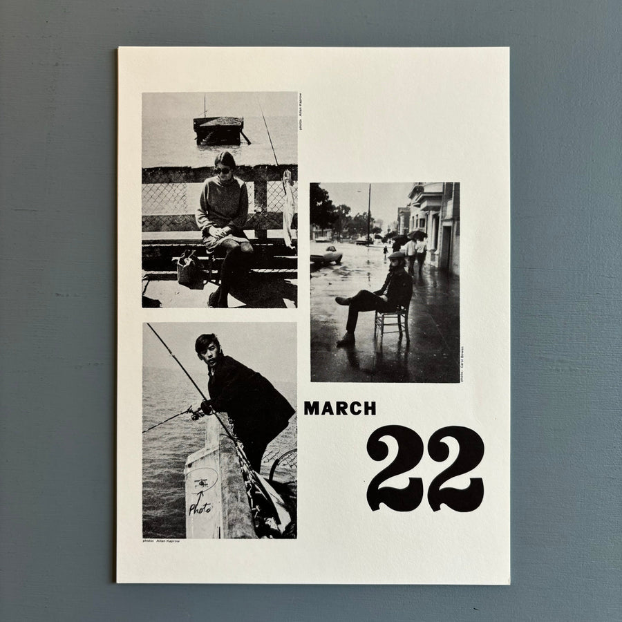 Allan Kaprow - Pose - Multiples Inc. 1970 - Saint-Martin Bookshop